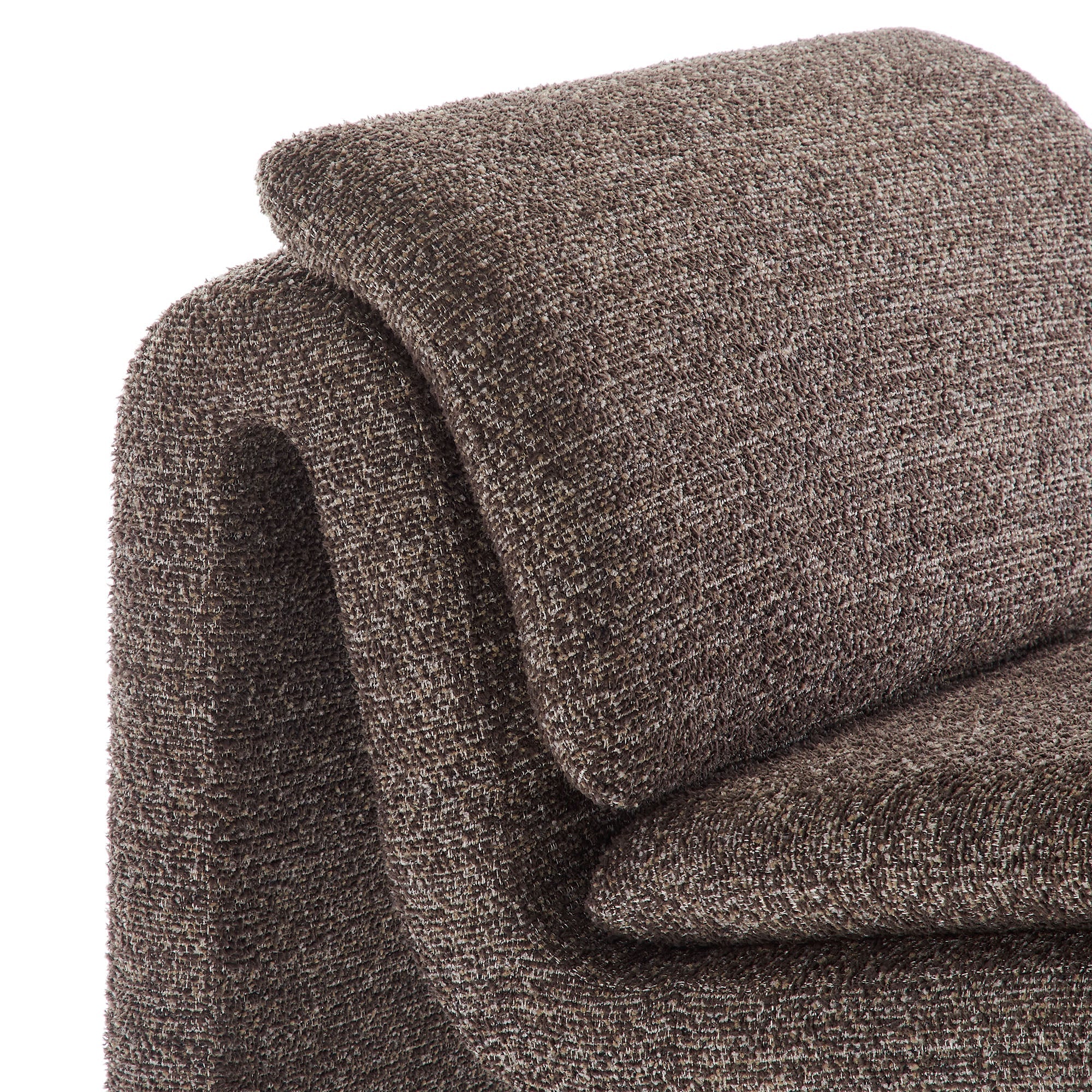 Dune Boucle Upholstered Armless Accent Chair - Image 6