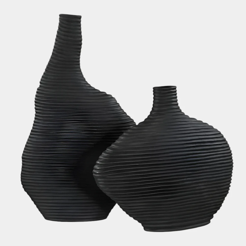 Duostacked Vases, S/2