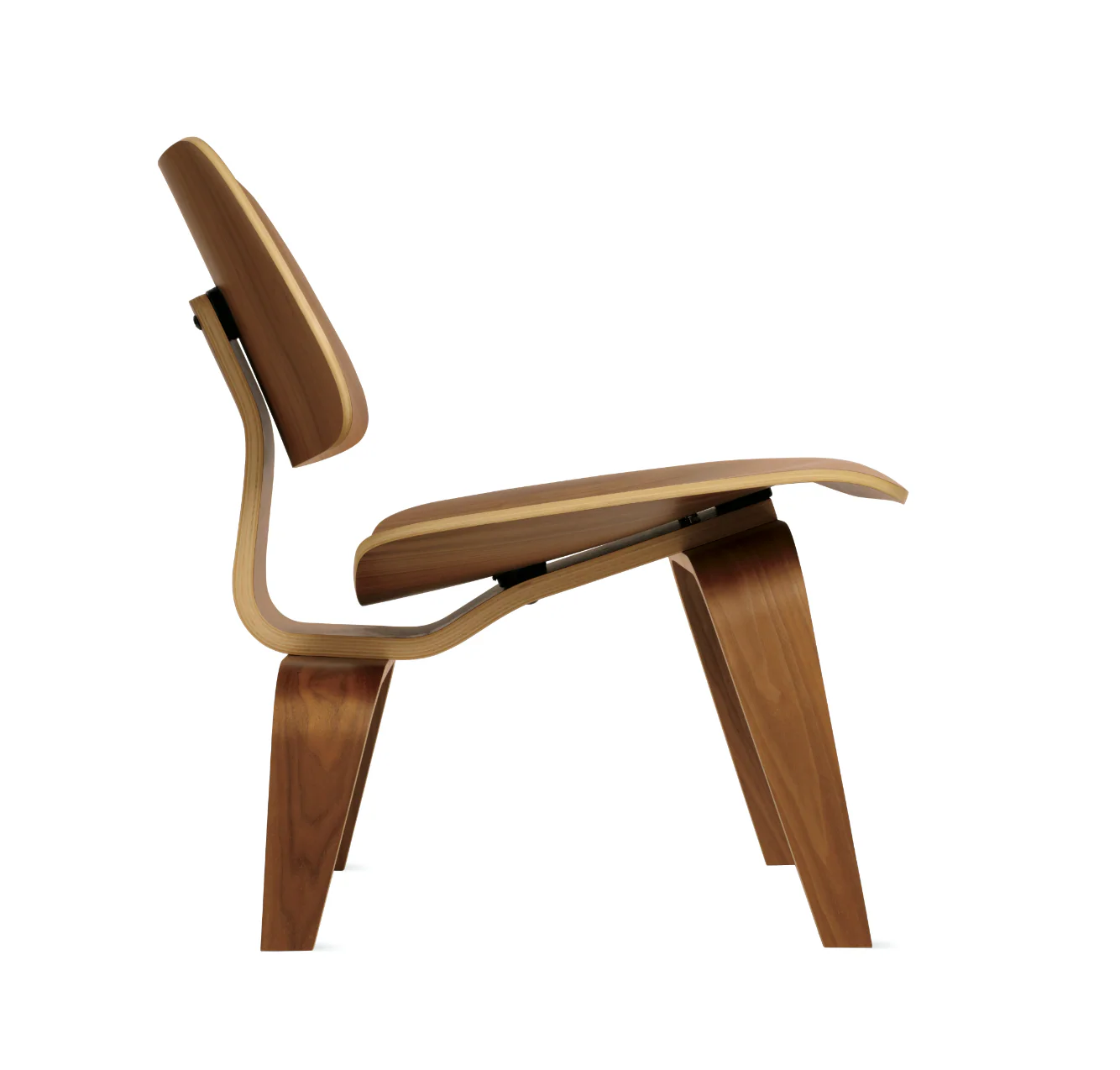 Eames Molded Plywood Lounge Chair Wood Base - Image 6