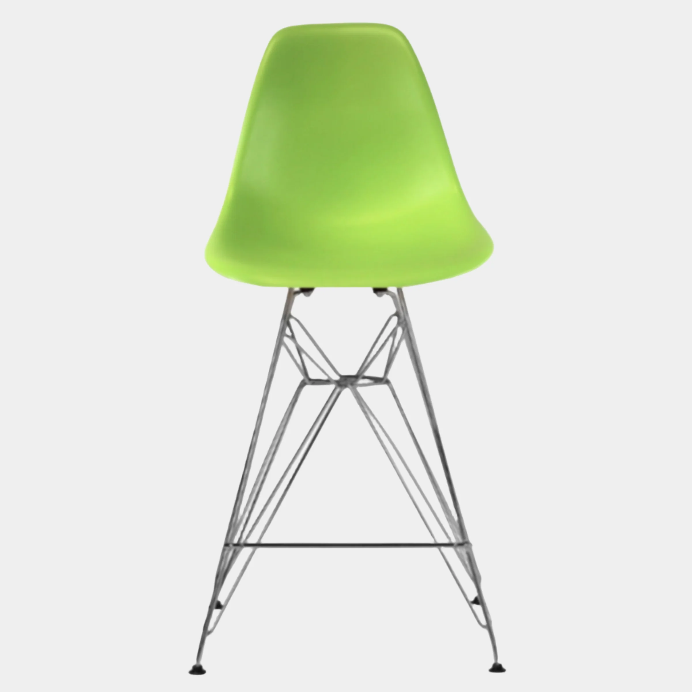 Eames Eiffel Molded Stool with Chrome Legs (27") - Image 7