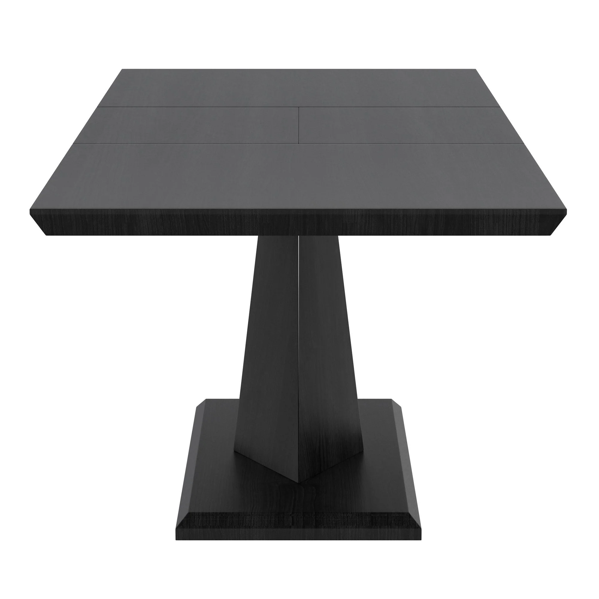 Eclipse/Antoine 7pc Dining Set in Black with Black Chair - Image 3