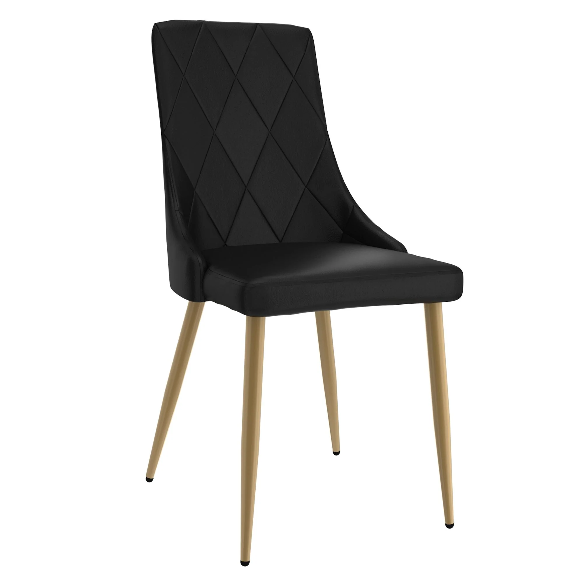 Eclipse/Antoine 7pc Dining Set in Black with Black Chair - Image 5