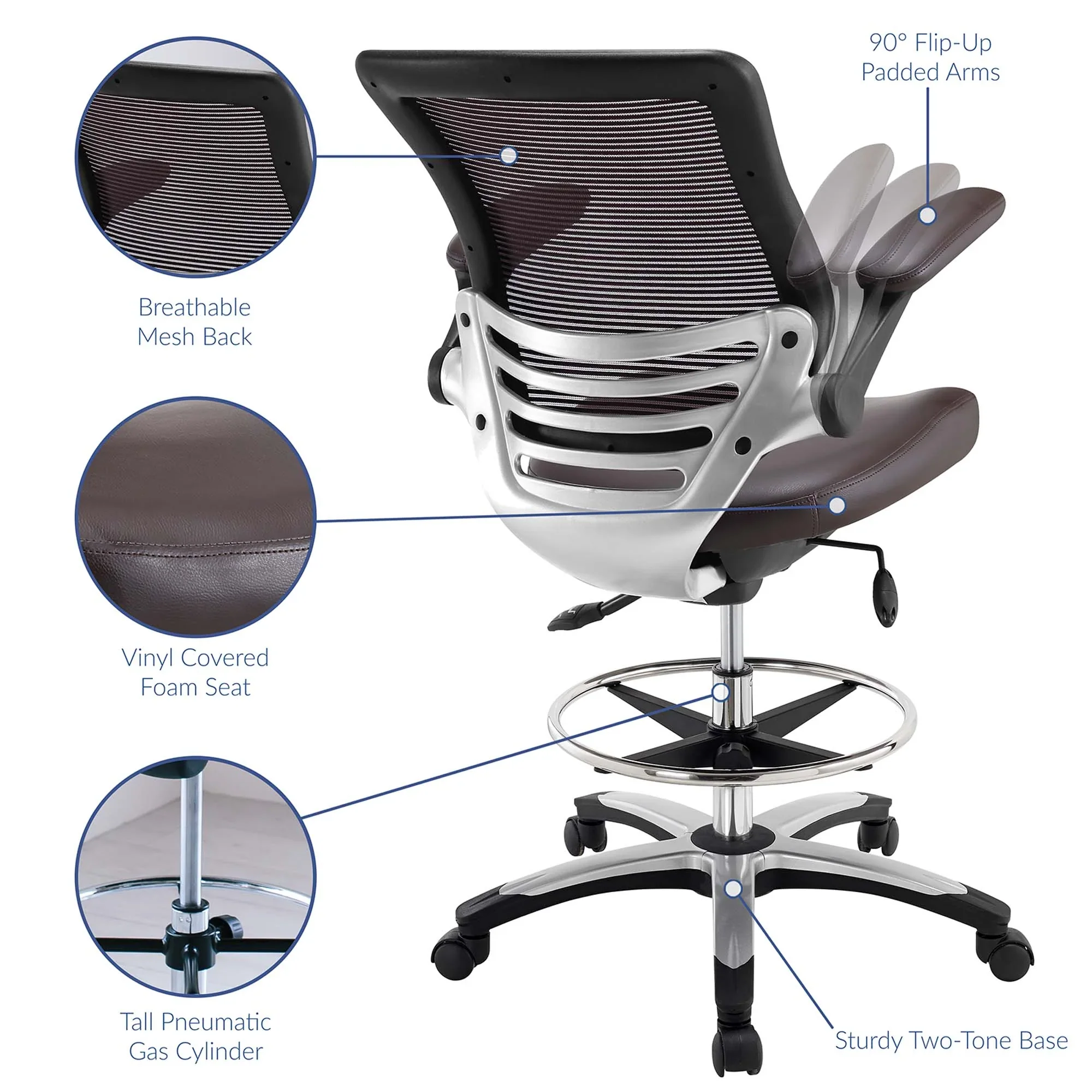 Edge Drafting Chair - Image 15