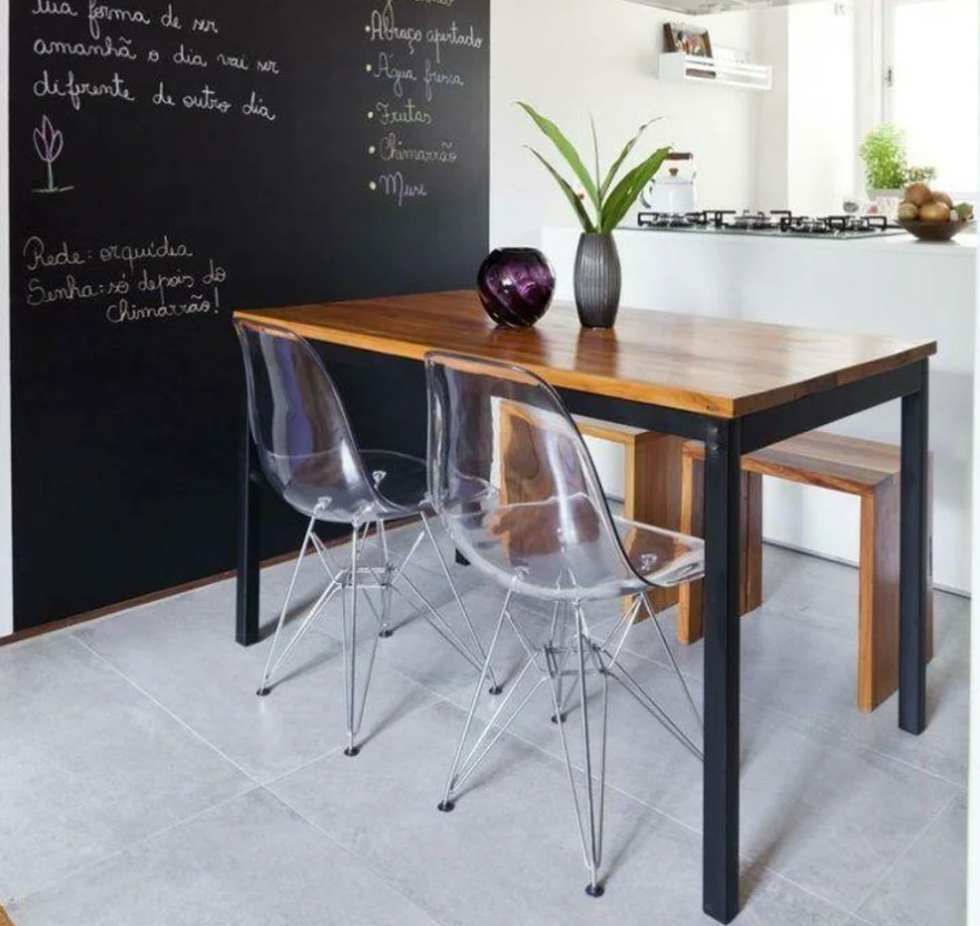 Eiffel Dining Chair (Acrylic Seat) - Image 8