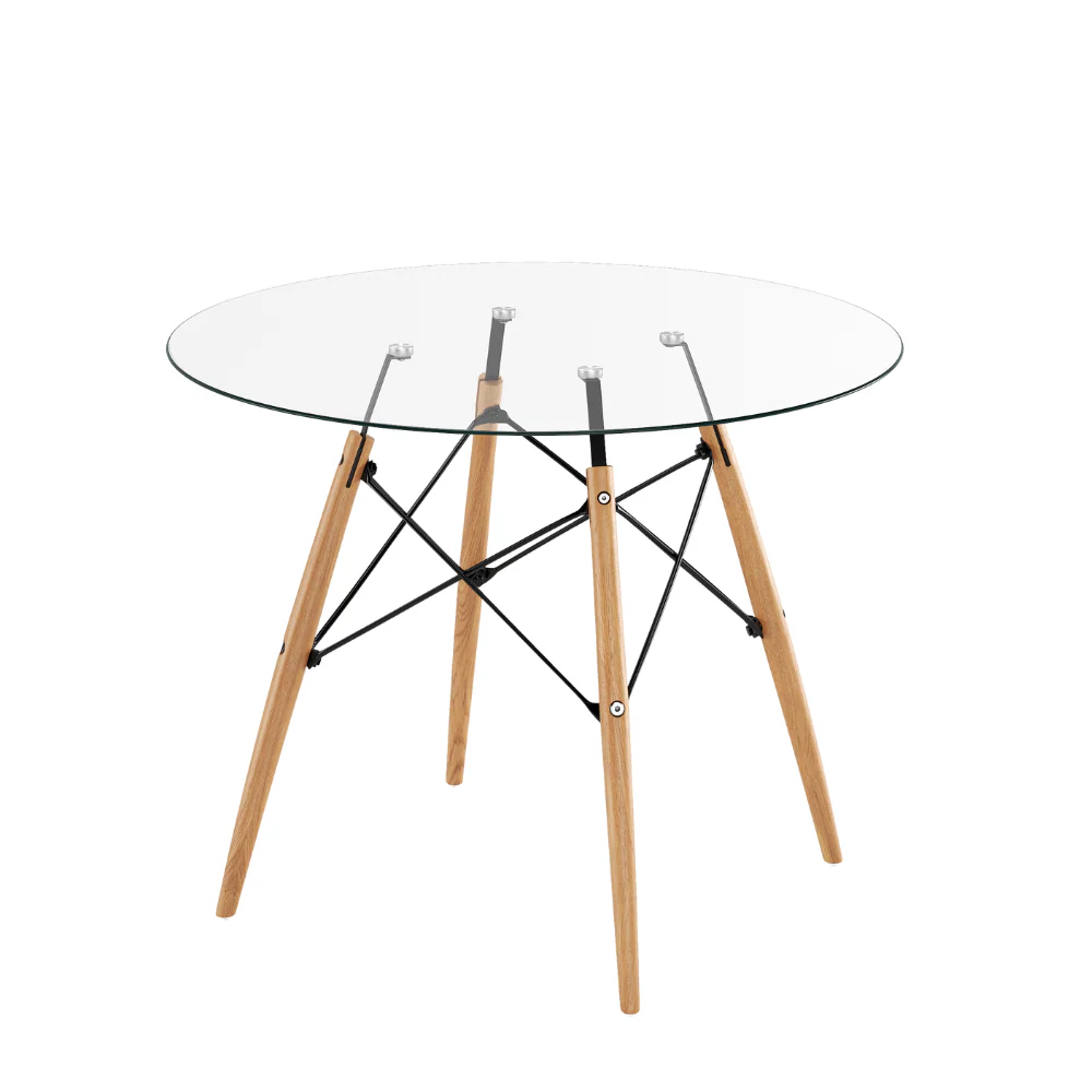 Eiffel Glass Dining Table - Image 6