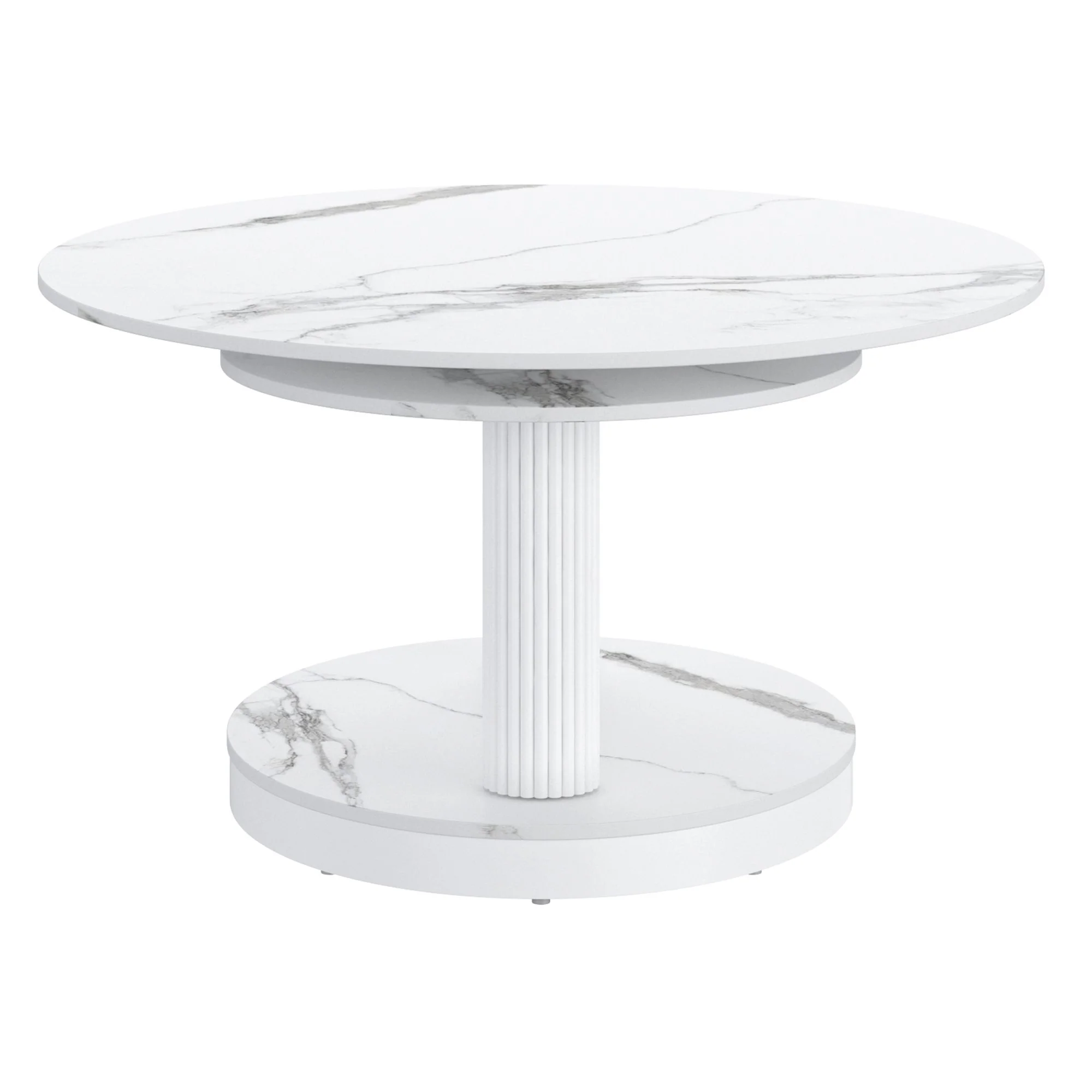 Elara Coffee Table in White - Image 7