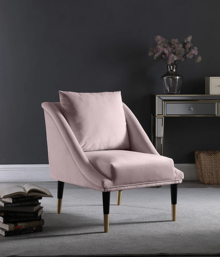 Elegante Velvet Upholstered Chair - Image 10