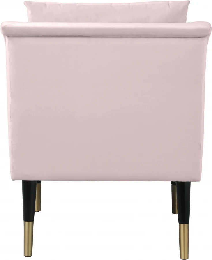 Elegante Velvet Upholstered Chair - Image 11