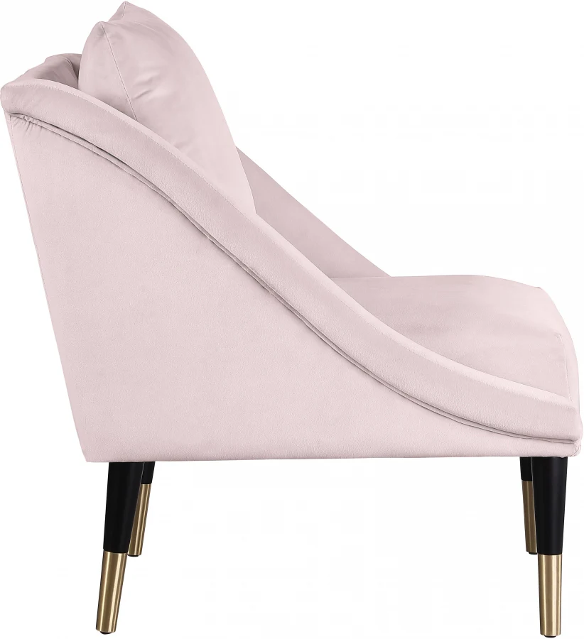Elegante Velvet Upholstered Chair - Image 12