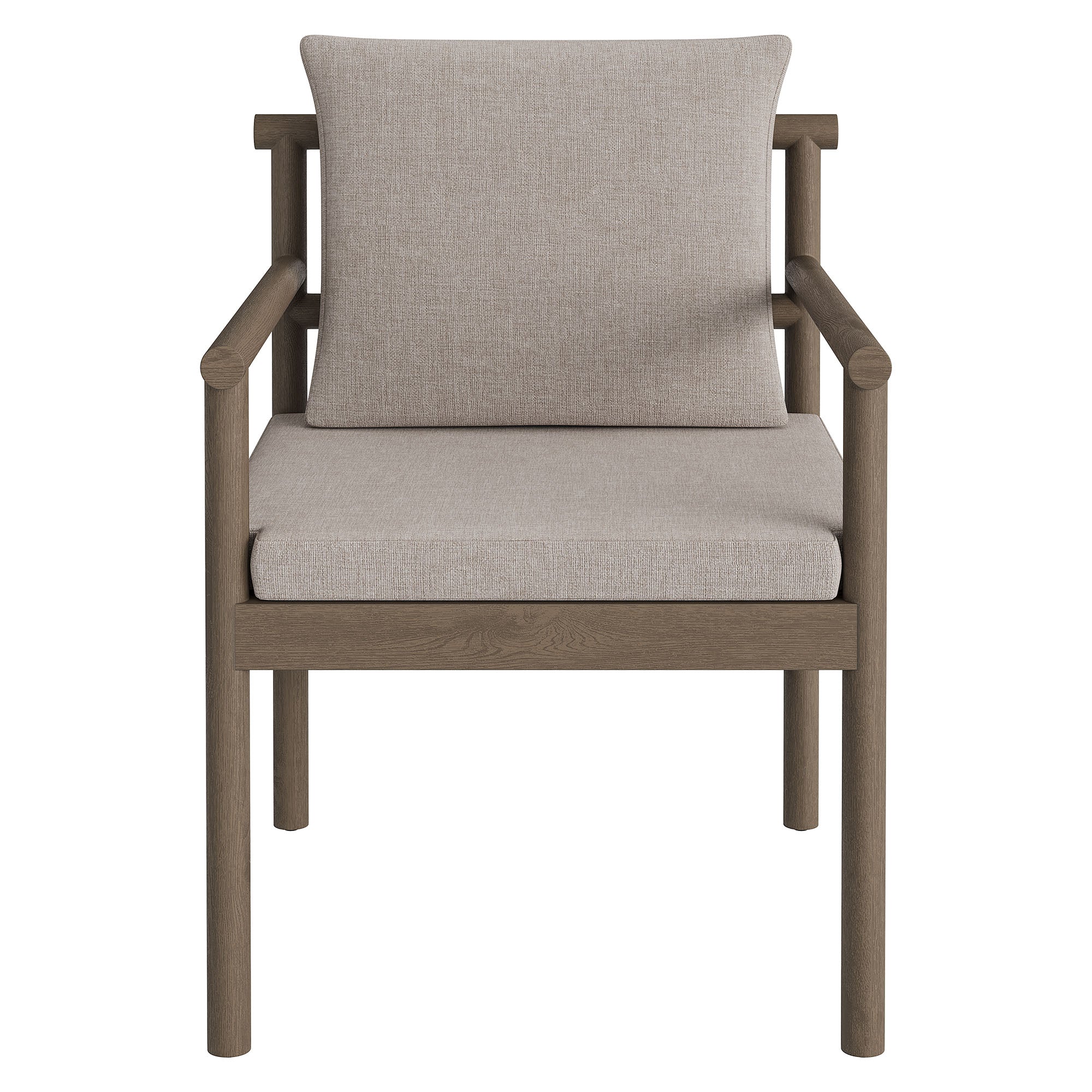 Eleni Outdoor Patio Teak Wood Rope Dining Chair - Image 22