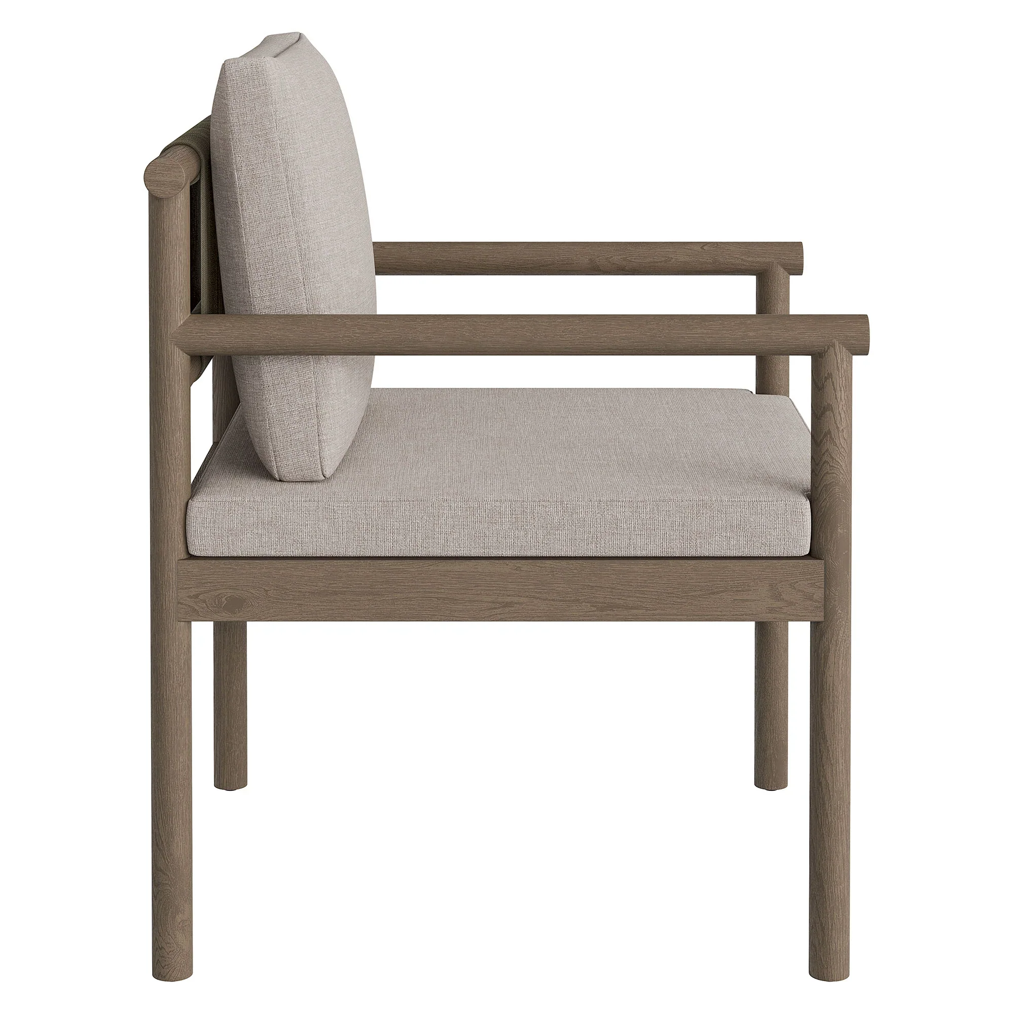 Eleni Outdoor Patio Teak Wood Rope Dining Chair - Image 23