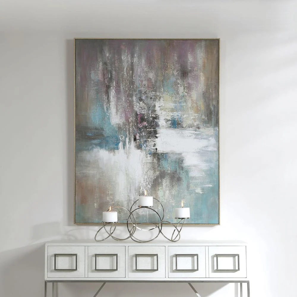 Elevation Hand Painted Canvas - Image 2