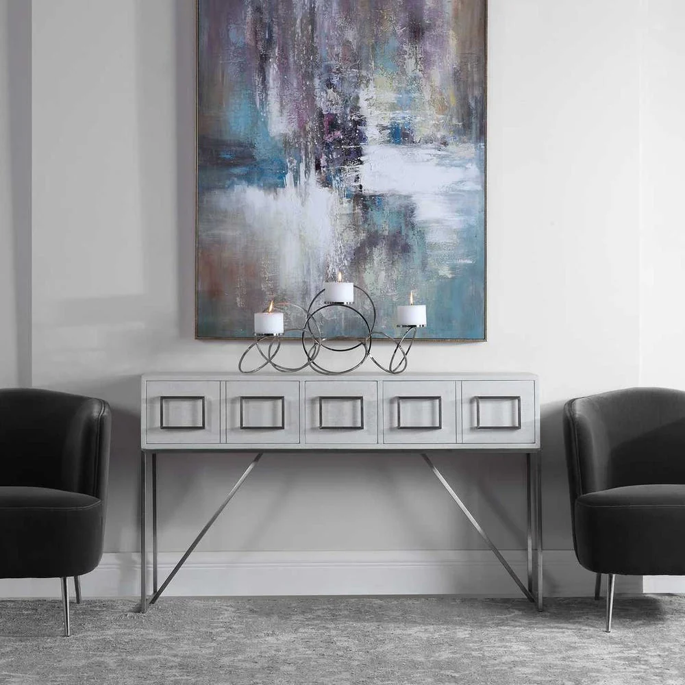 Elevation Hand Painted Canvas - Image 5