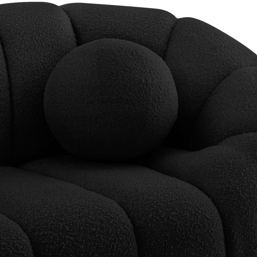 Elijah Boucle Fabric Upholstered Chair - Image 7