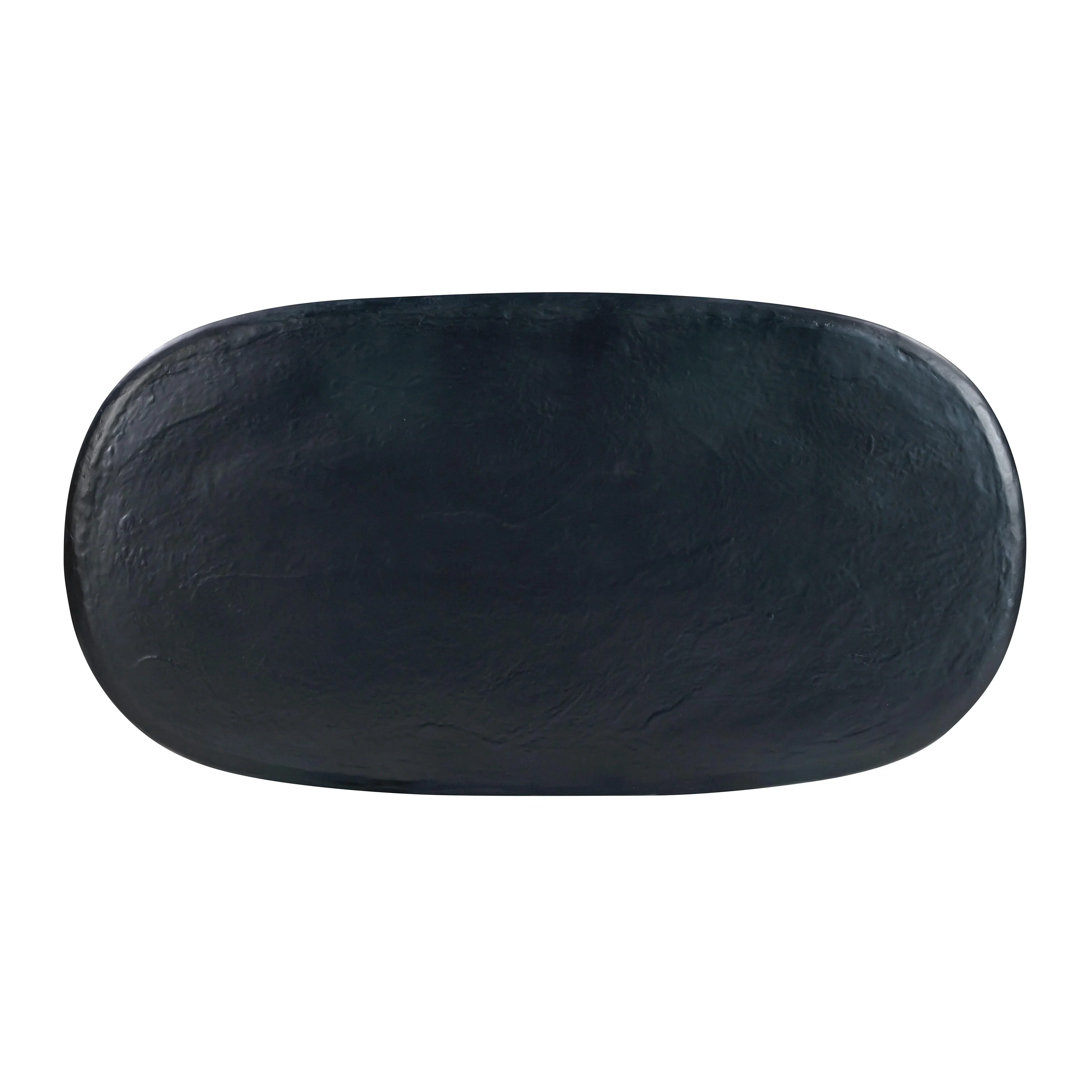 Elika 80" Faux Plaster Indoor / Outdoor Oval Dining Table - Image 12