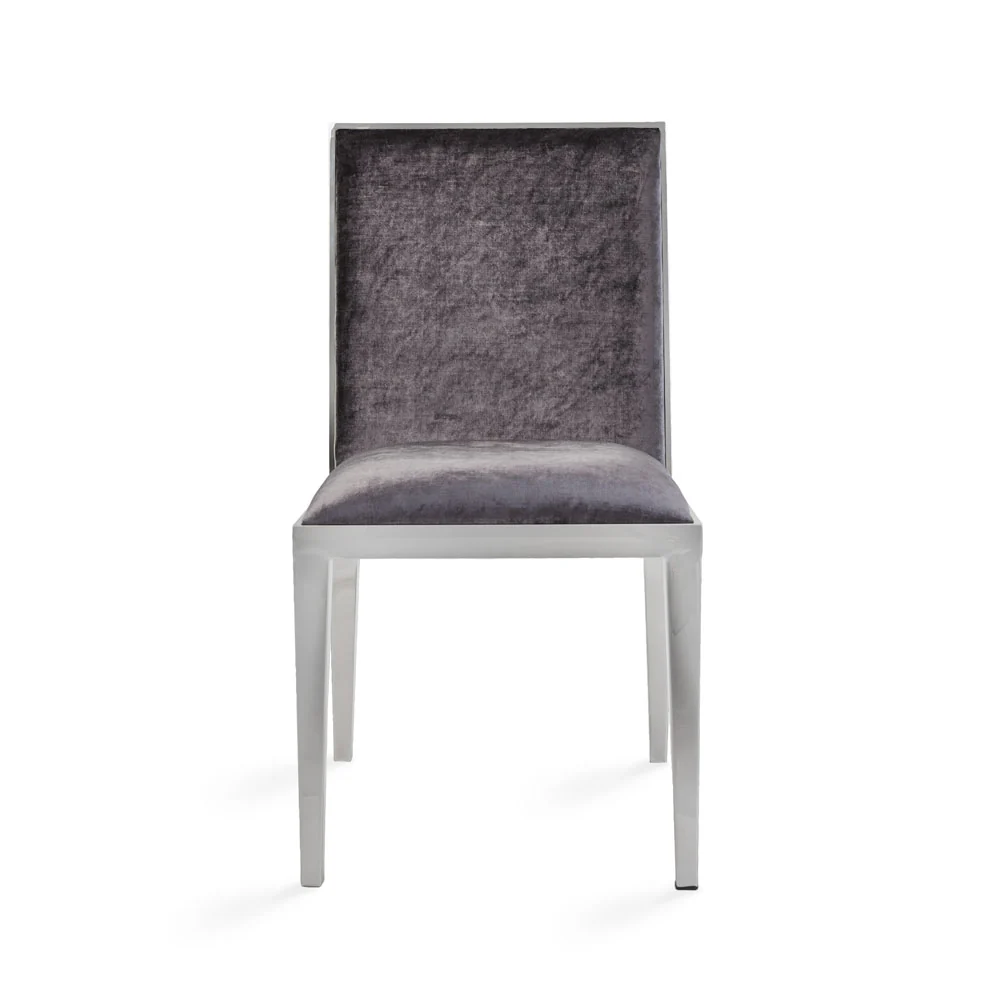 Emario Dining Chair Charcoal Velvet - Image 10