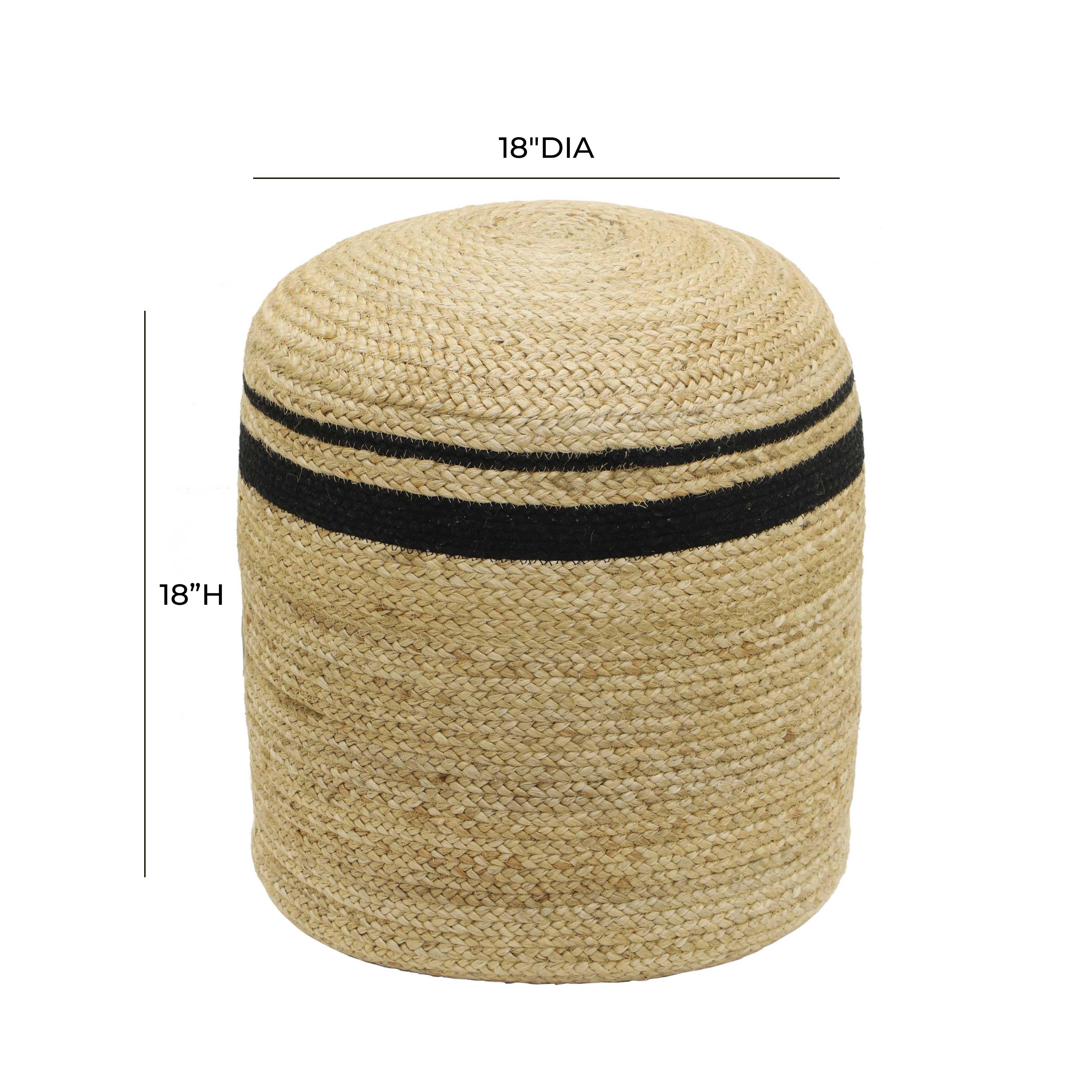 Emerge Round Pouf - Image 6
