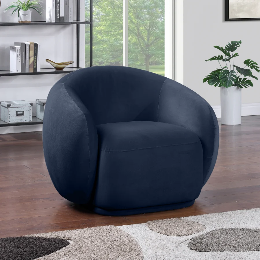 Emery Velvet Upholstered Accent Chair - Image 20