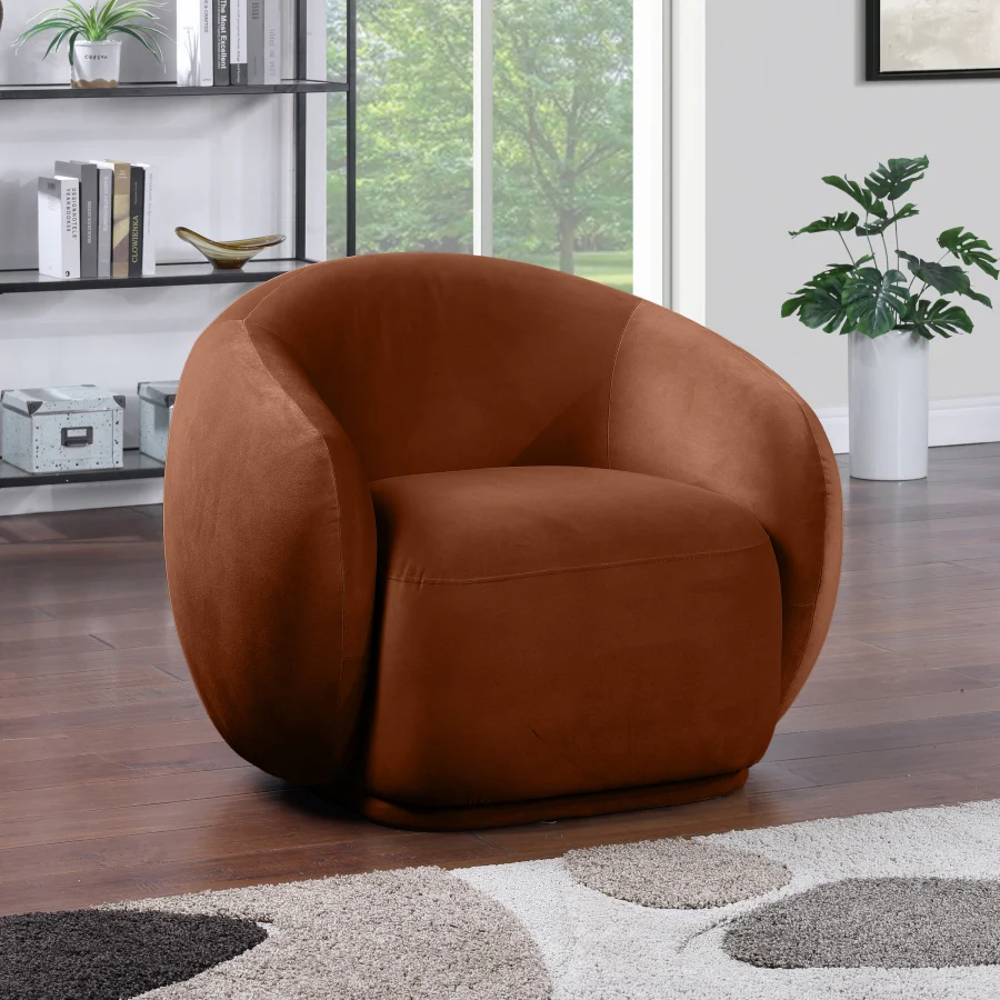 Emery Velvet Upholstered Accent Chair - Image 36