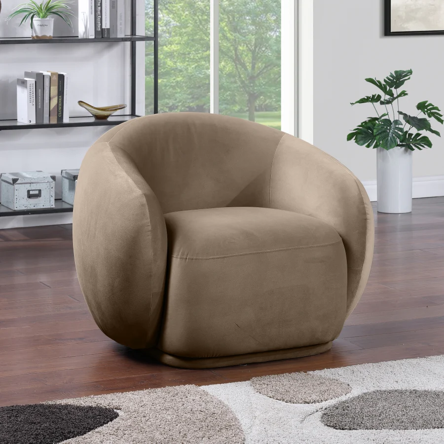Emery Velvet Upholstered Accent Chair - Image 54