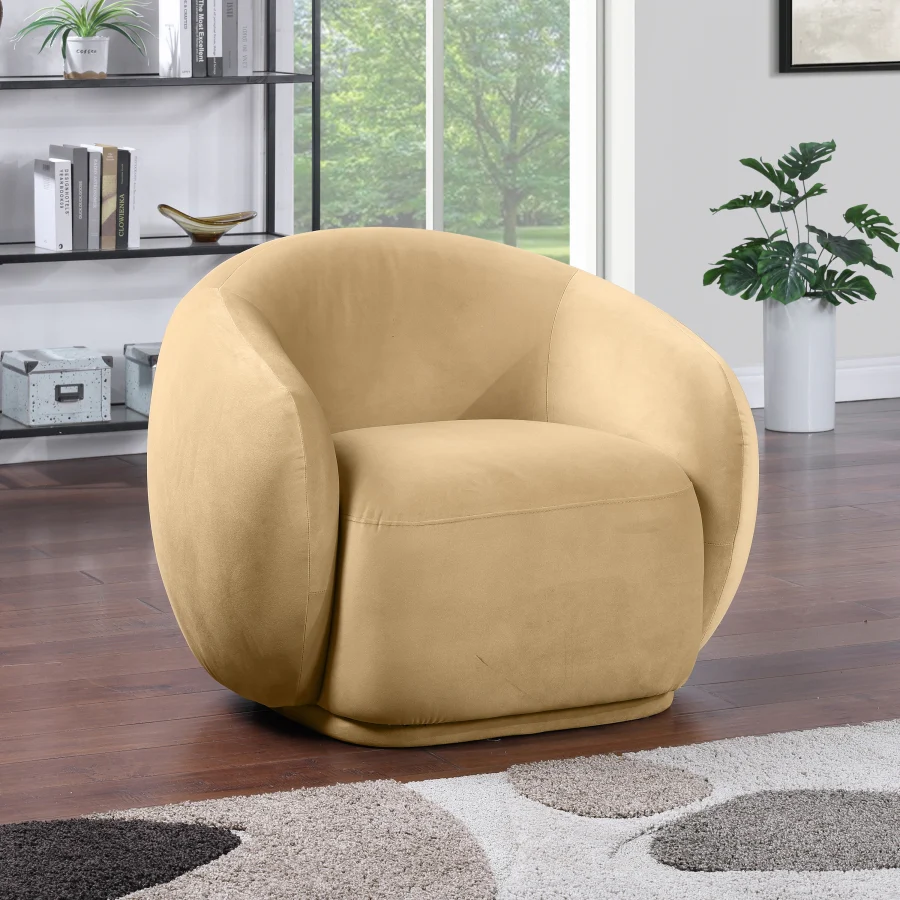 Emery Velvet Upholstered Accent Chair - Image 62