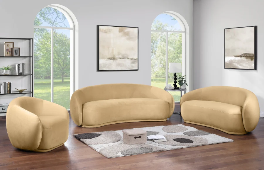 Emery Velvet Upholstered Accent Chair - Image 67