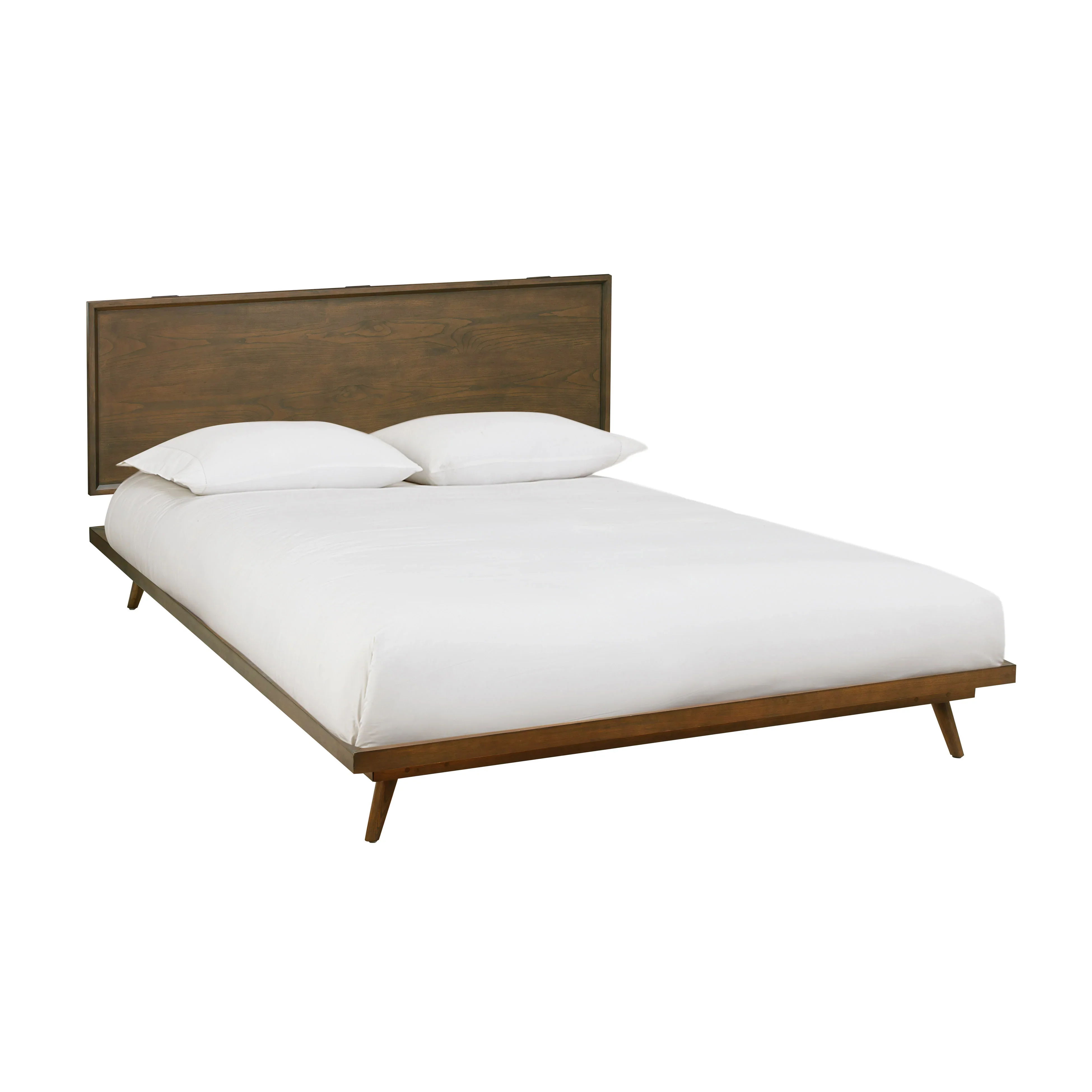 Emery Walnut Wood Platform Bed - Image 10