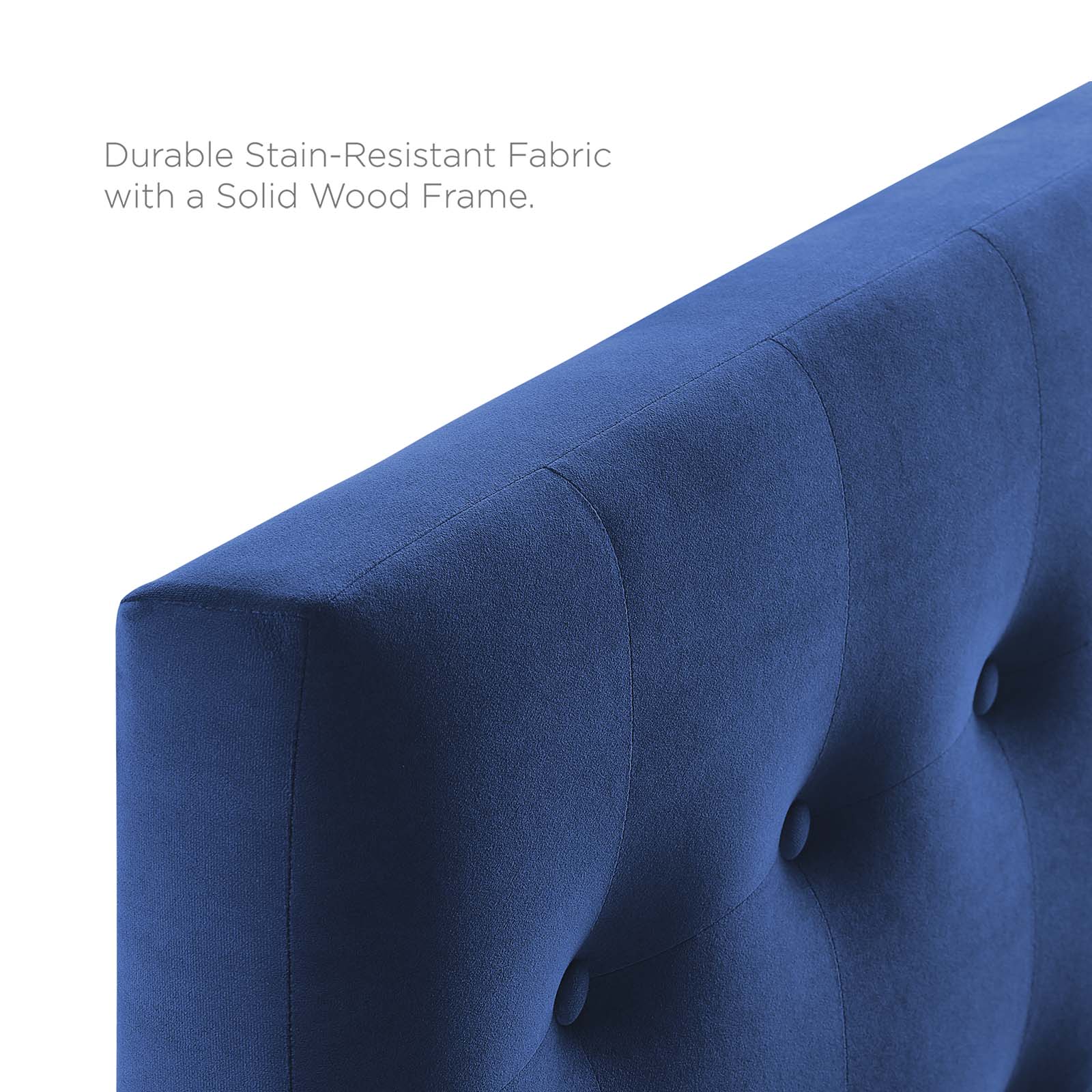 Emily Biscuit Tufted Performance Velvet Headboard - Image 19