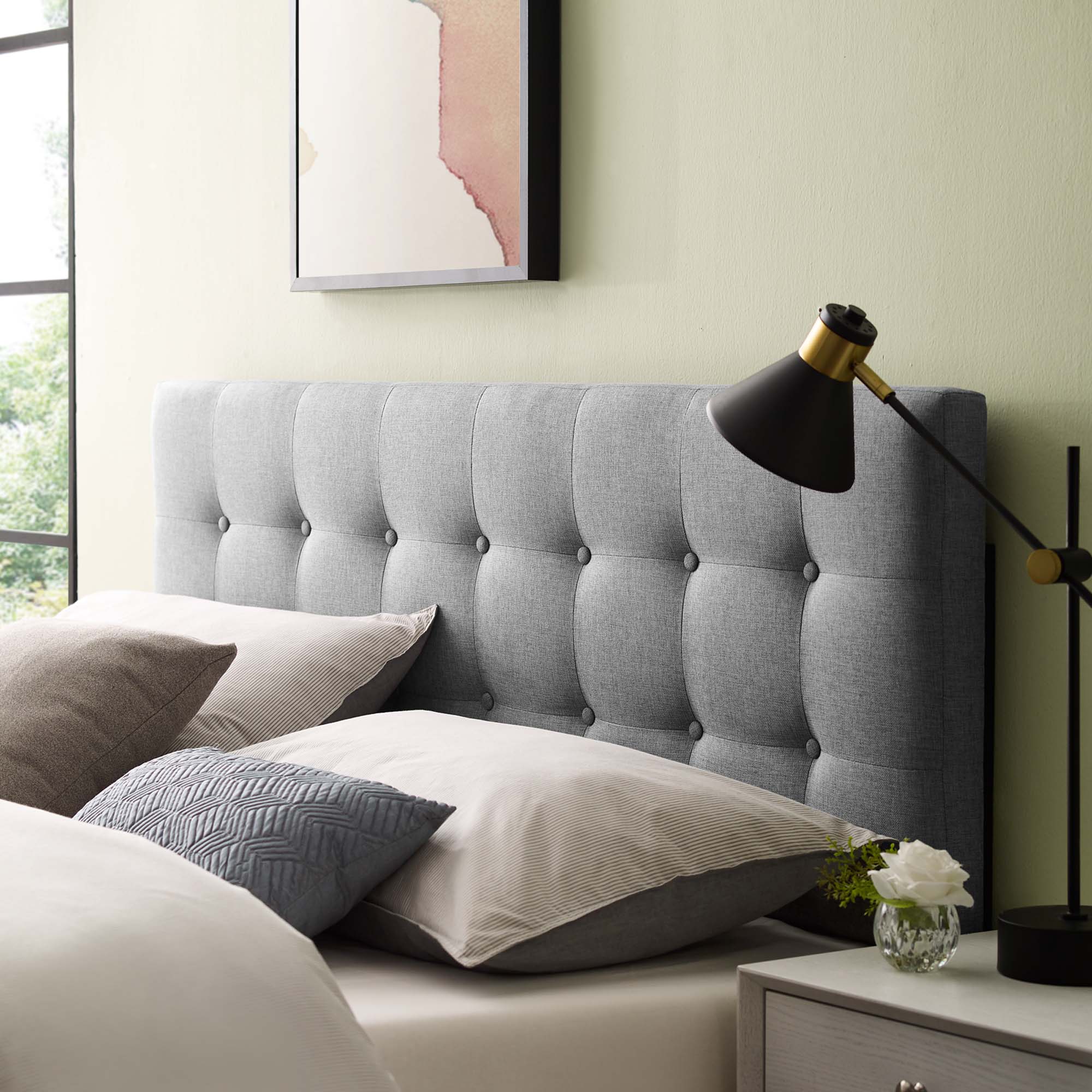 Emily Upholstered Fabric Headboard - Image 10