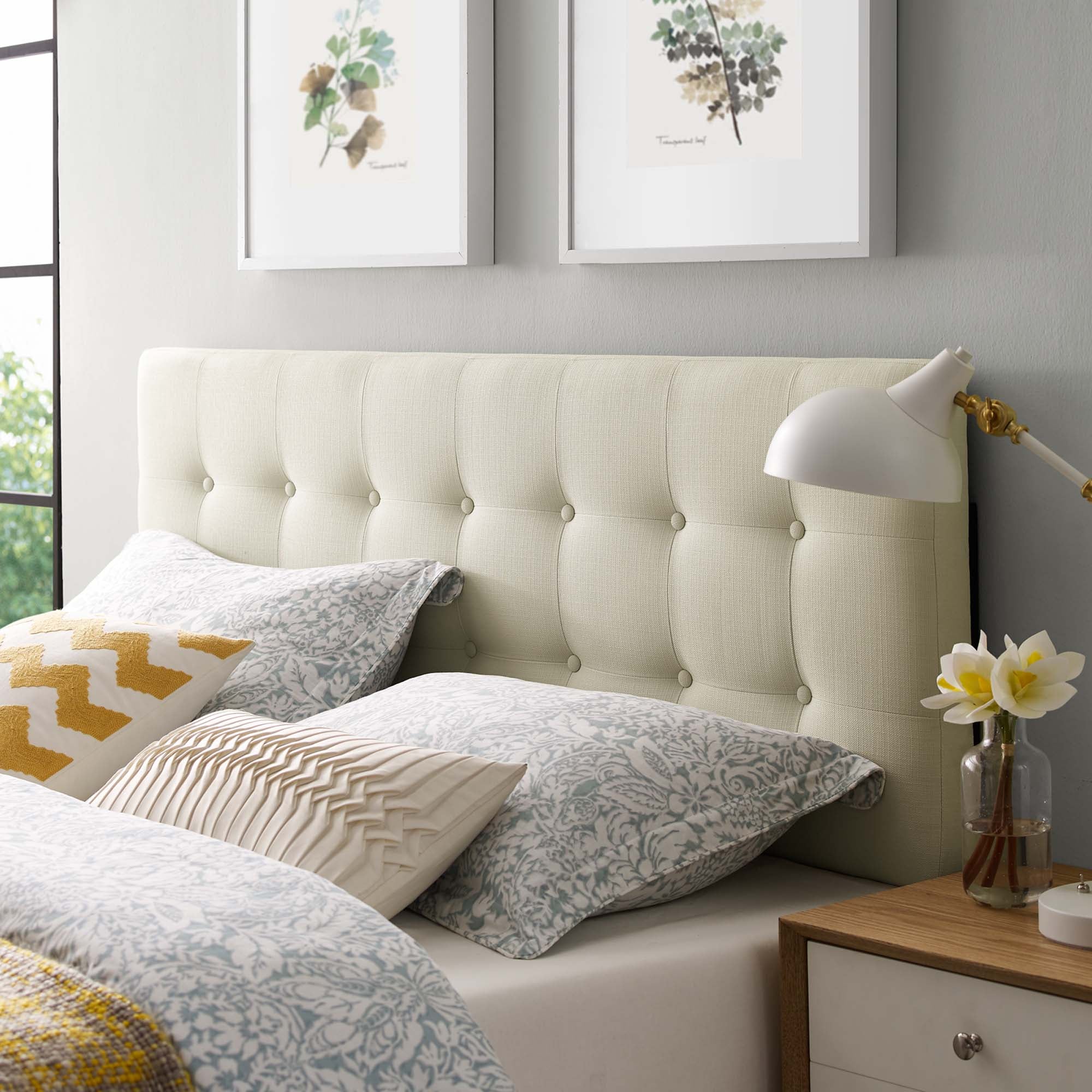 Emily Upholstered Fabric Headboard - Image 18