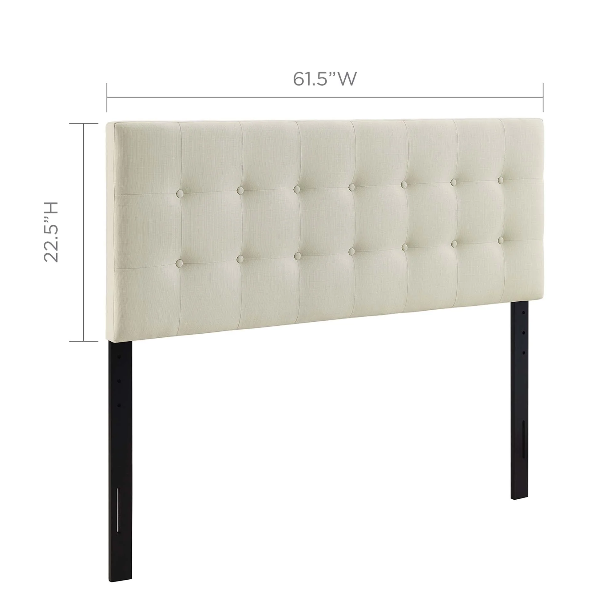 Emily Upholstered Fabric Headboard - Image 20