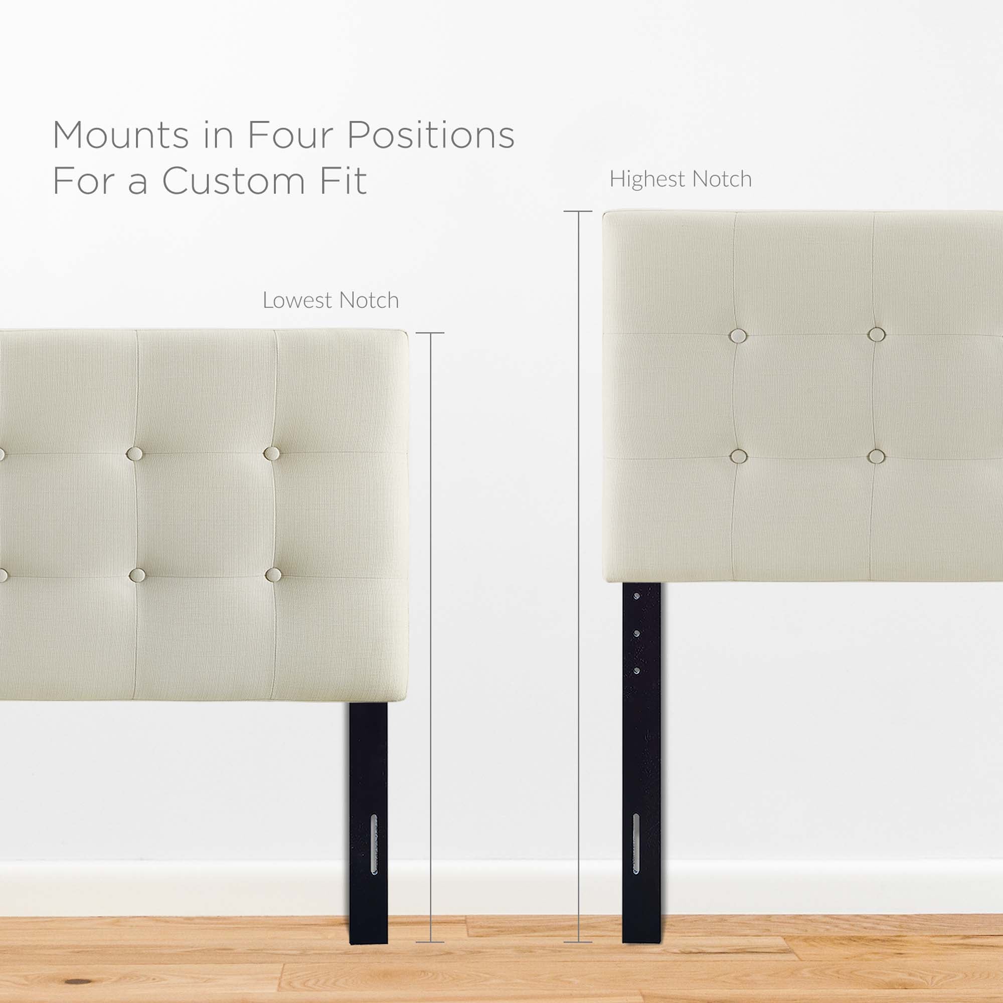Emily Upholstered Fabric Headboard - Image 24
