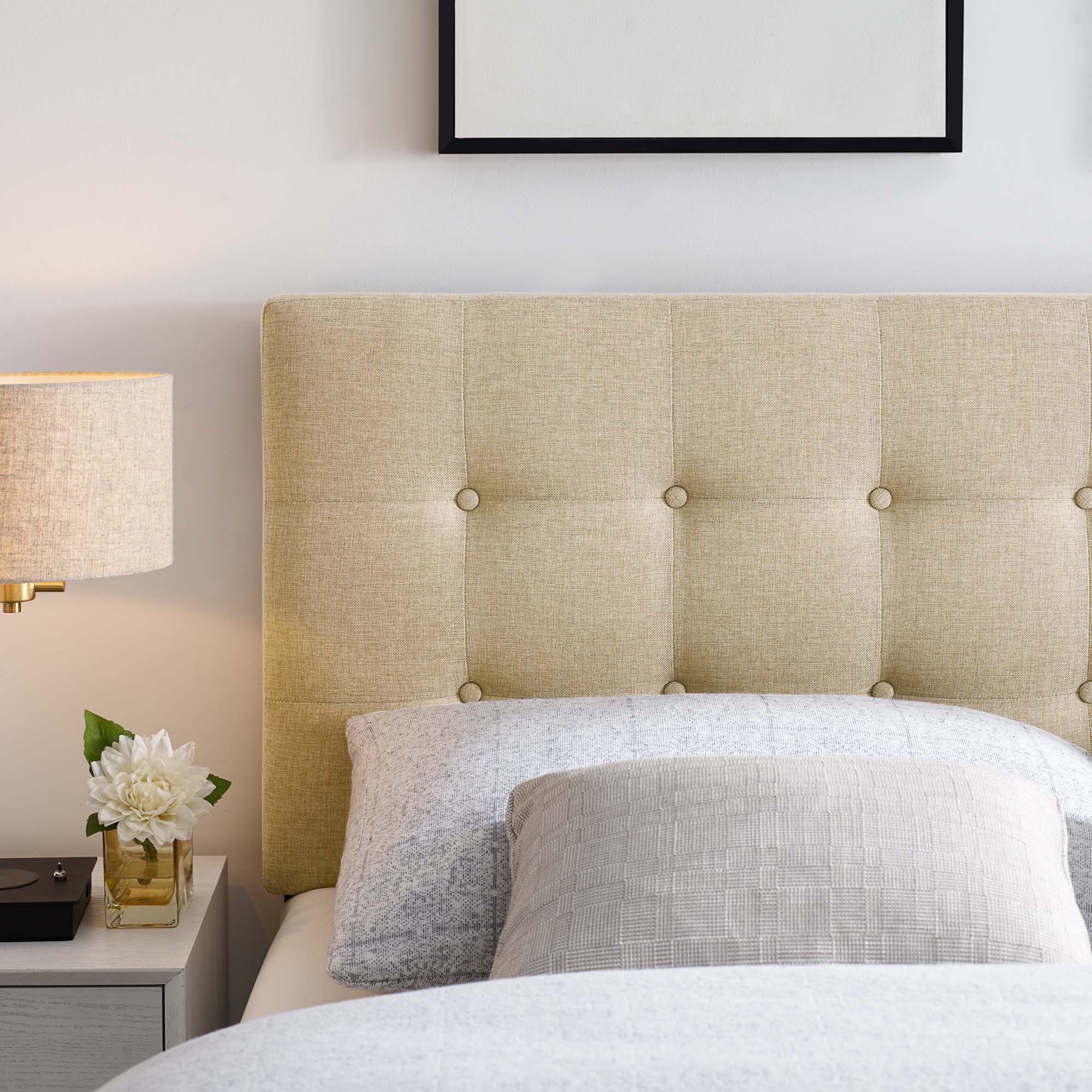 Emily Upholstered Fabric Headboard - Image 3