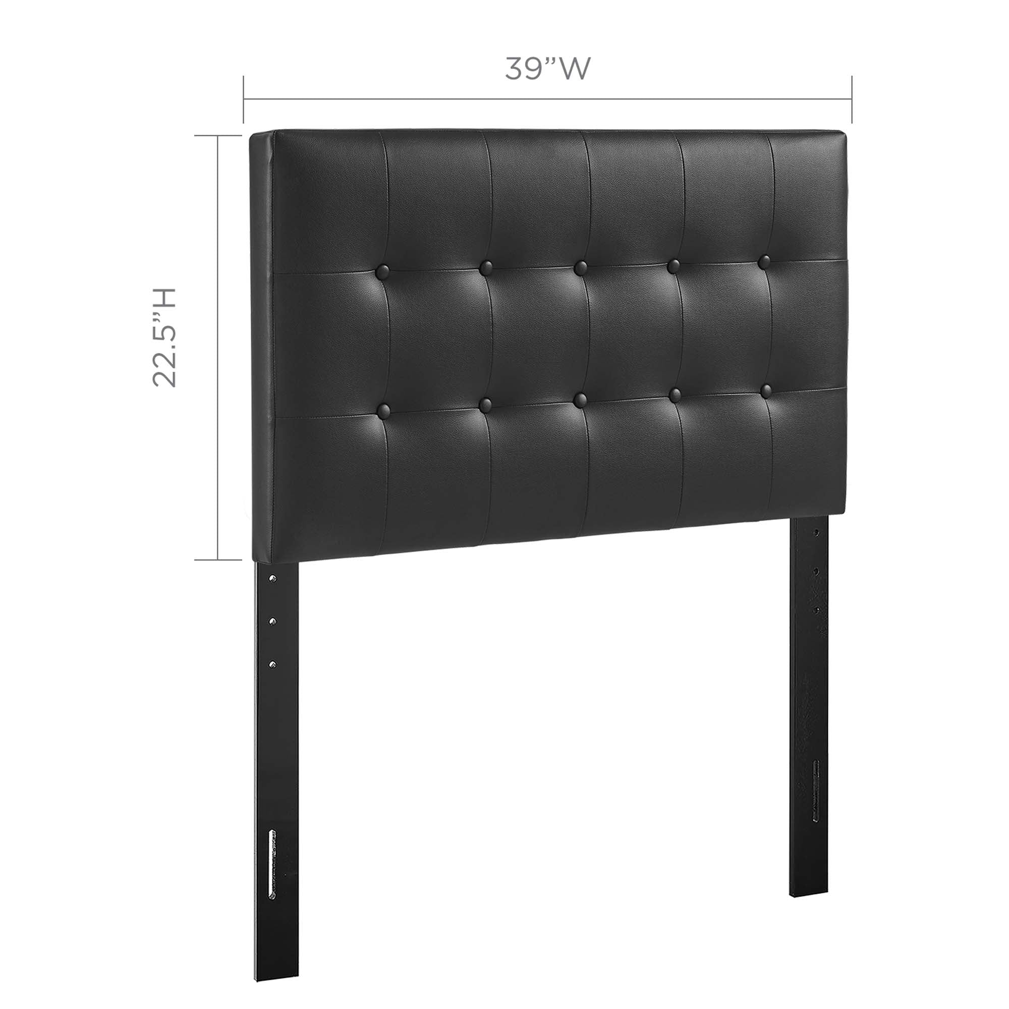 Emily Upholstered Vinyl Headboard - Image 6