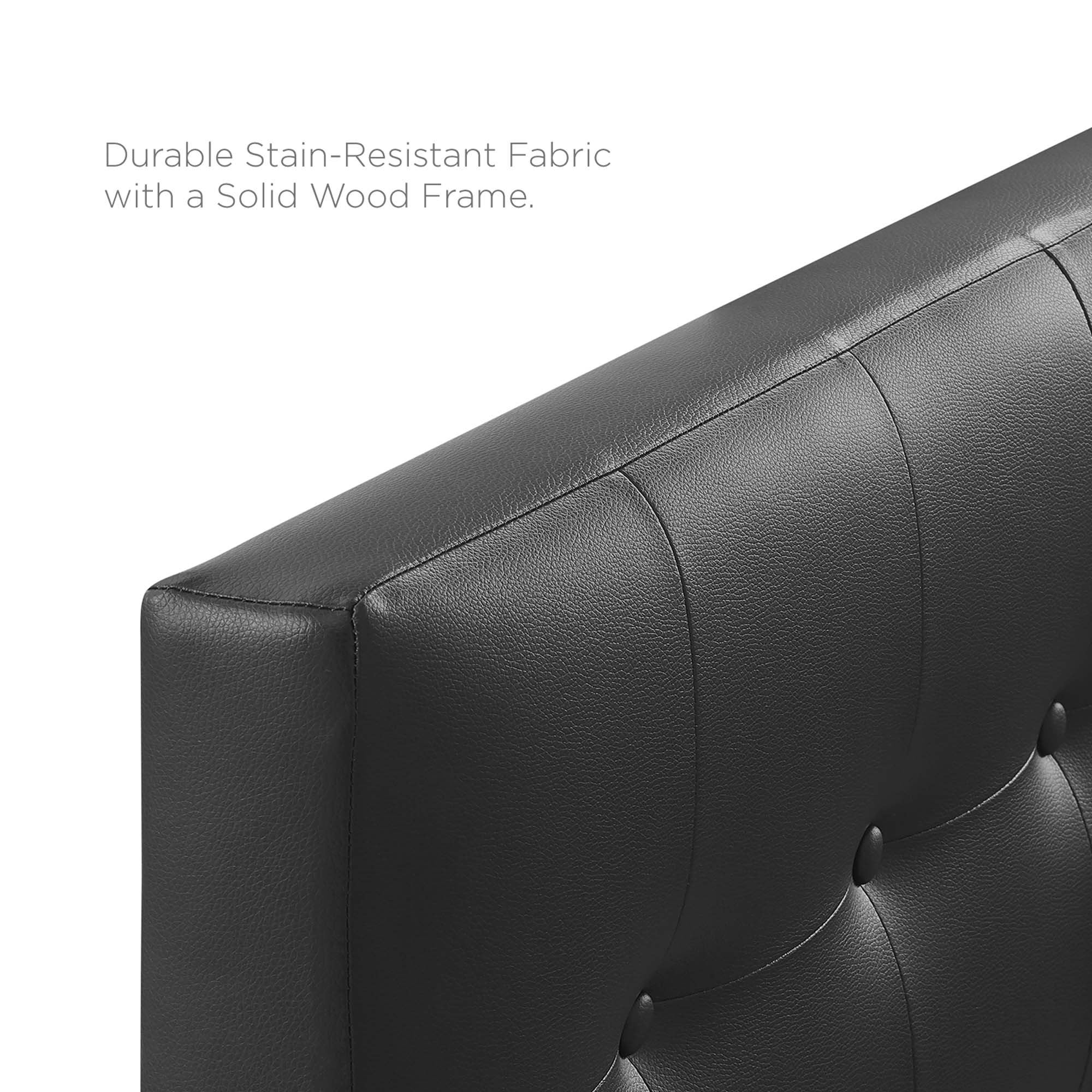 Emily Upholstered Vinyl Headboard - Image 8