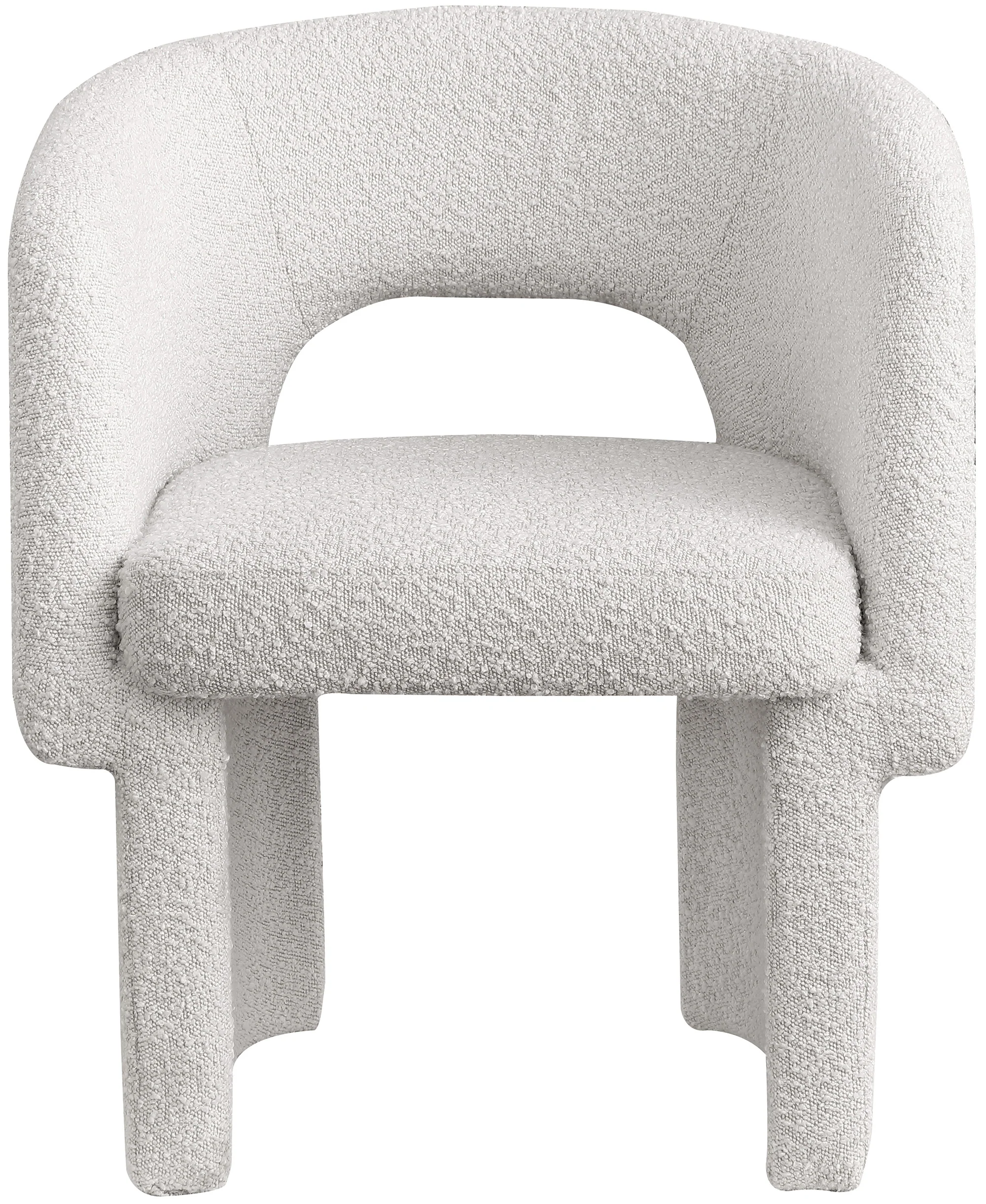 Emmet Boucle Fabric Upholstered Dining Chair / Accent Chair - Image 25