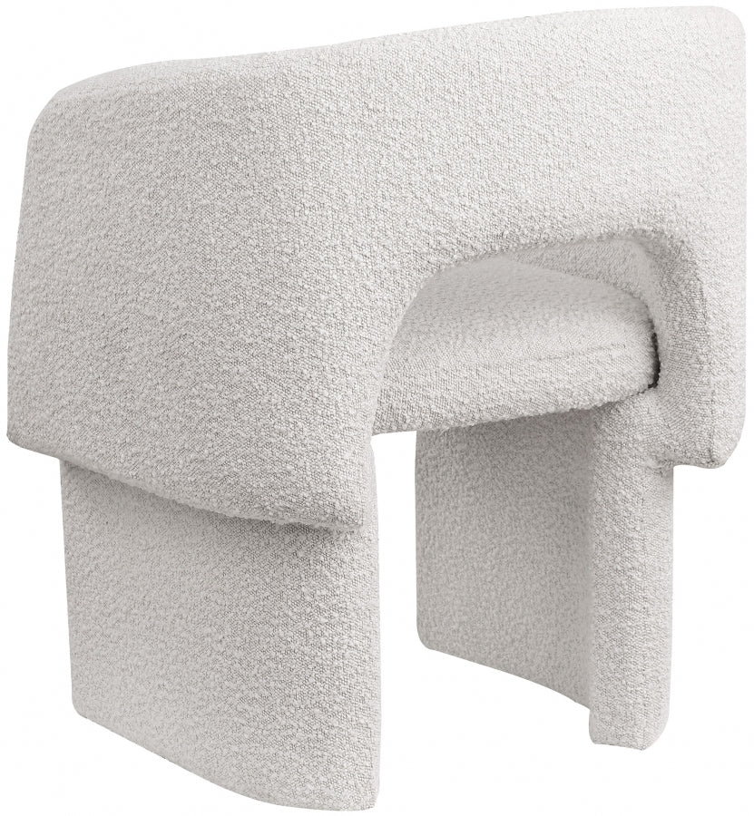 Emmet Boucle Fabric Upholstered Dining Chair / Accent Chair - Image 26