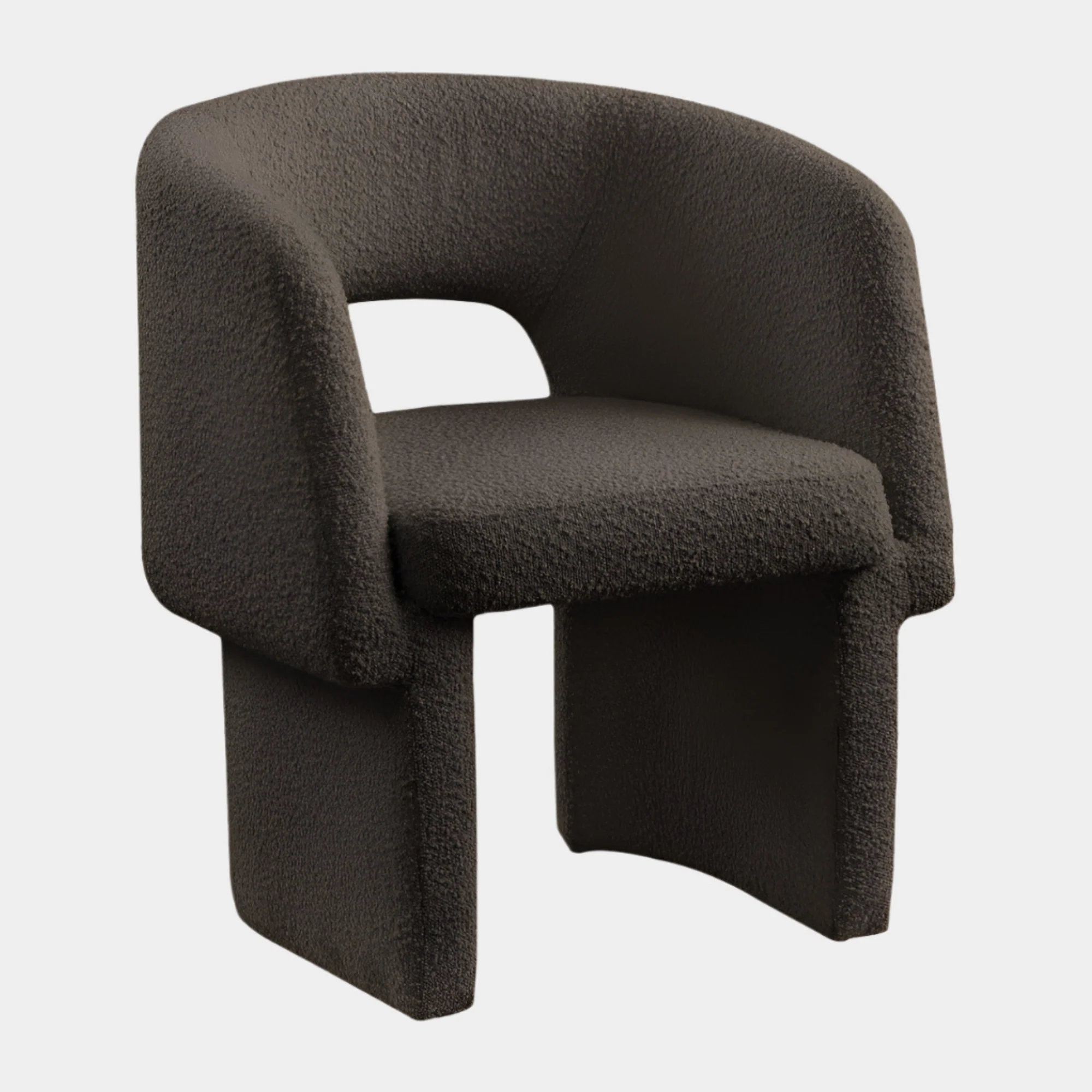 Emmet Boucle Fabric Upholstered Dining Chair / Accent Chair - Image 40