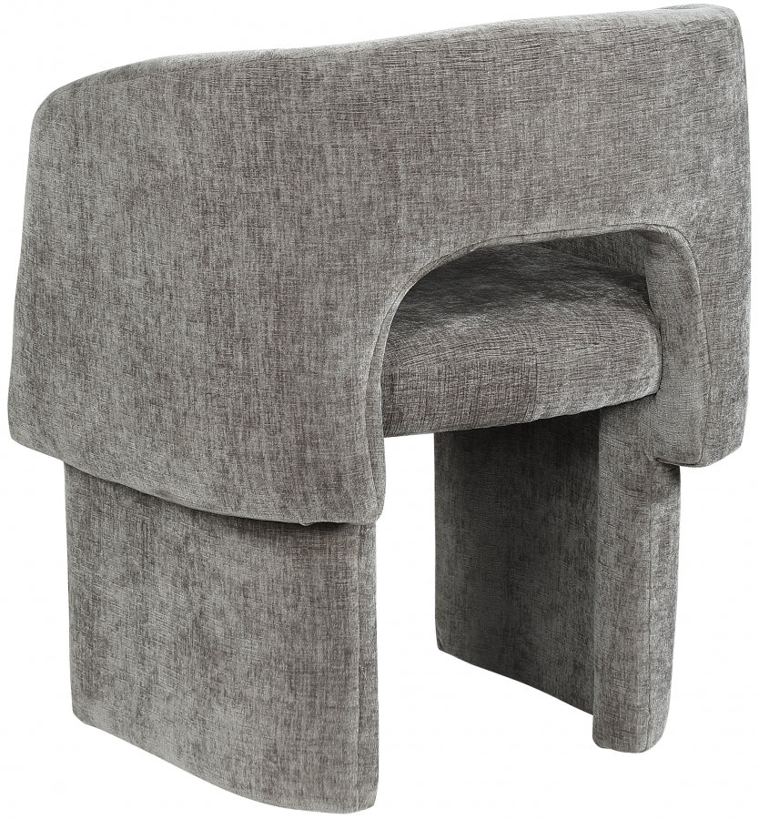 Emmet Chenille Fabric Upholstered Dining Chair / Accent Chair - Image 17
