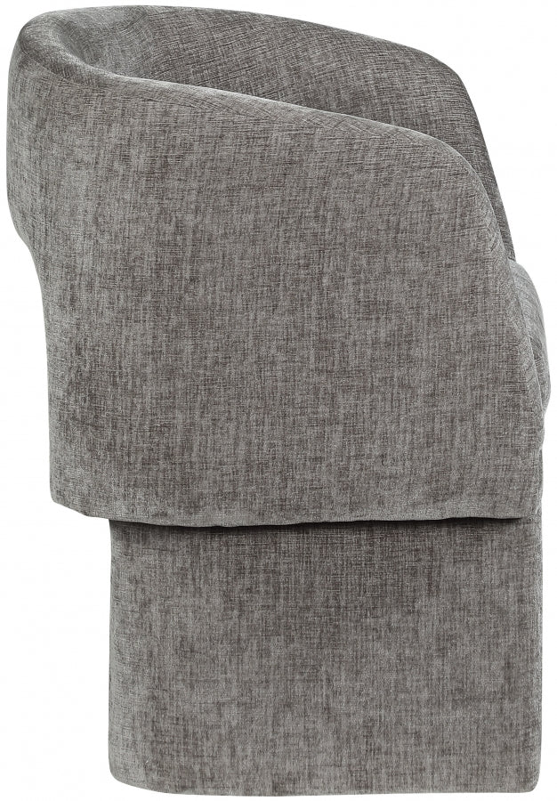 Emmet Chenille Fabric Upholstered Dining Chair / Accent Chair - Image 18