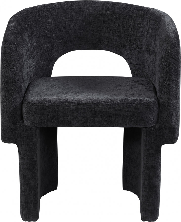 Emmet Chenille Fabric Upholstered Dining Chair / Accent Chair - Image 5