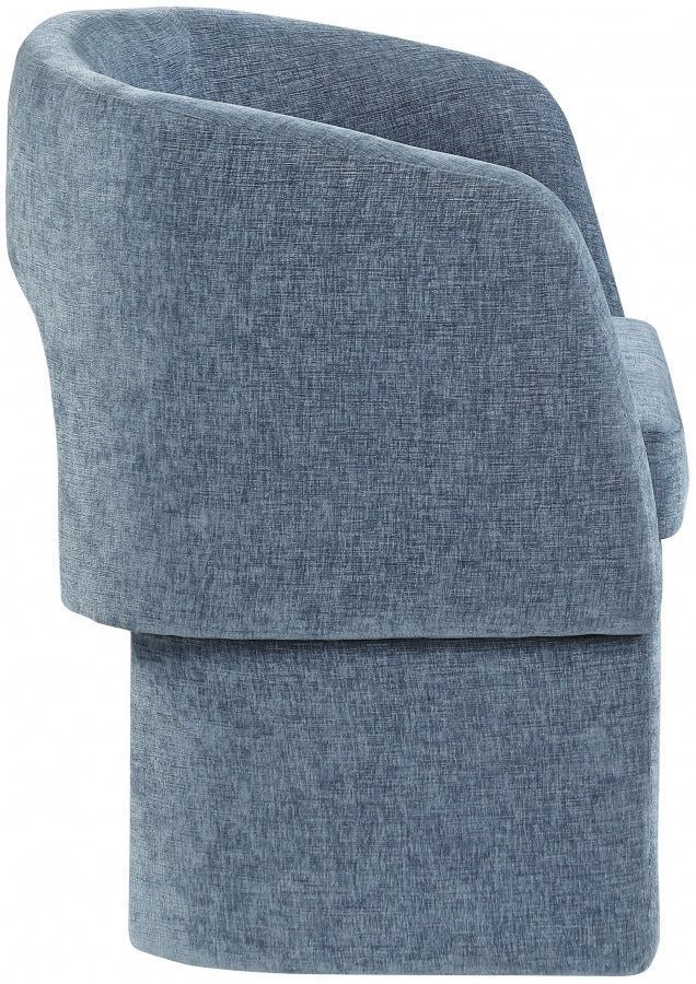 Emmet Chenille Fabric Upholstered Dining Chair / Accent Chair - Image 51