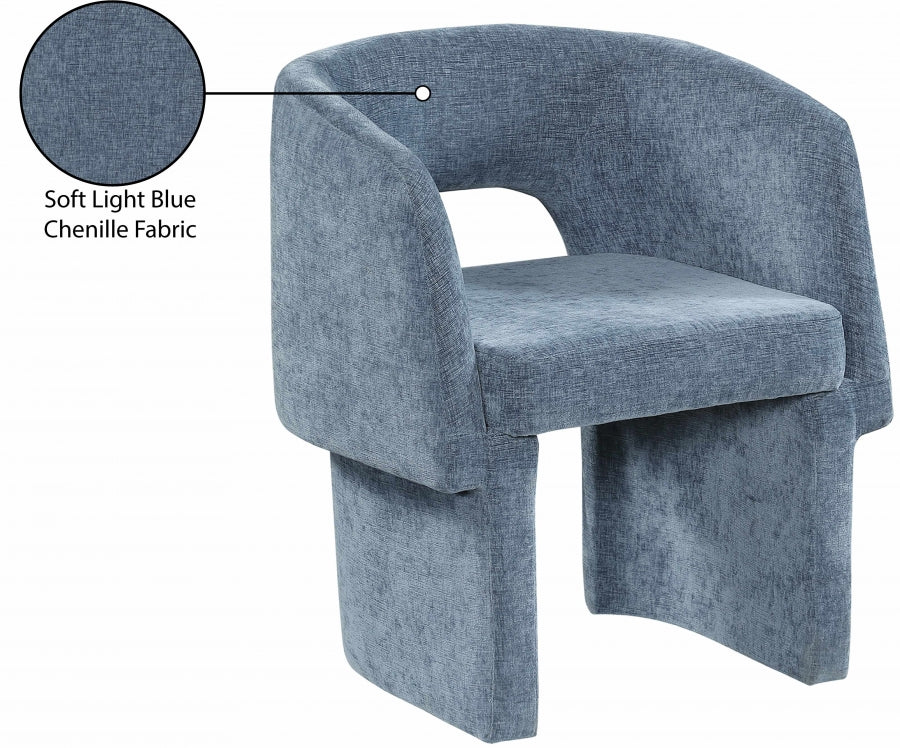 Emmet Chenille Fabric Upholstered Dining Chair / Accent Chair - Image 56