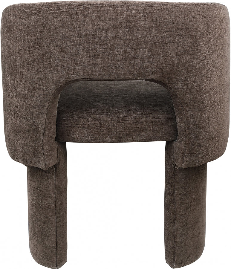 Emmet Chenille Fabric Upholstered Dining Chair / Accent Chair - Image 70