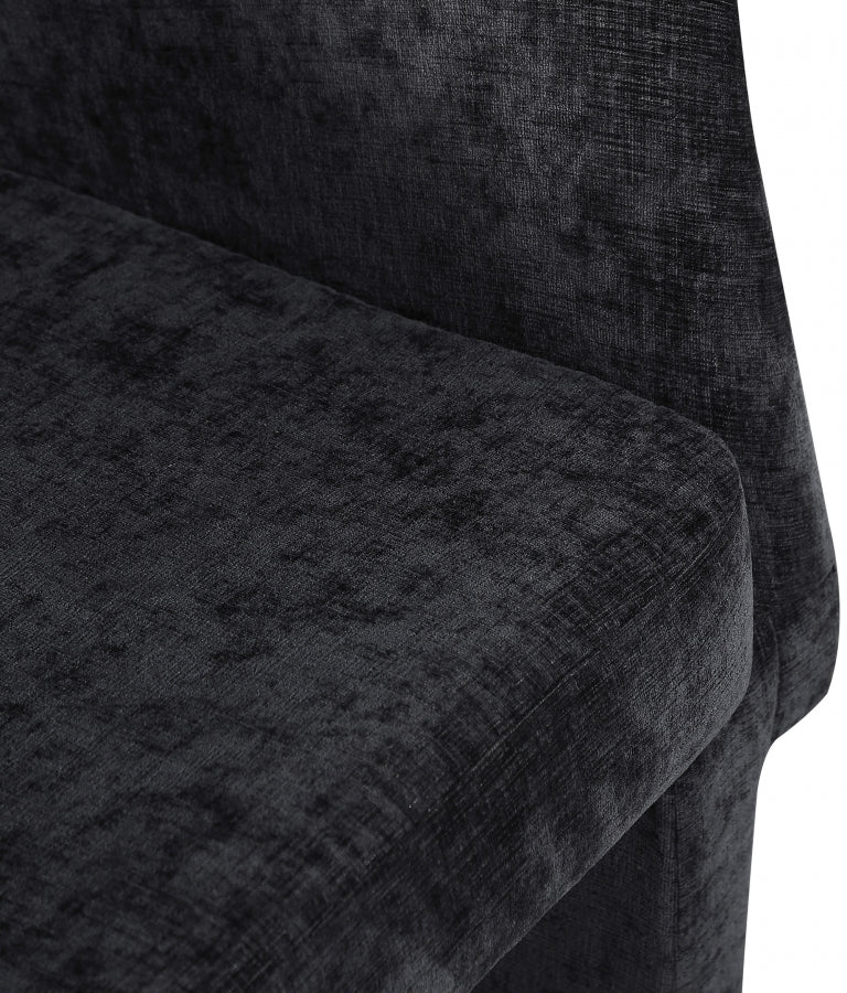 Emmet Chenille Fabric Upholstered Dining Chair / Accent Chair - Image 8