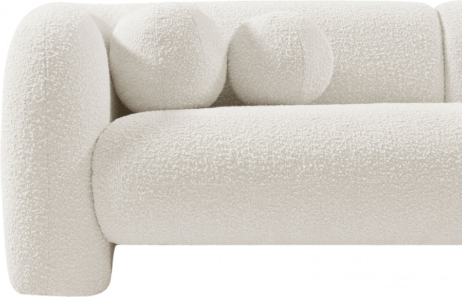 Emory Boucle Fabric Sofa - Image 13