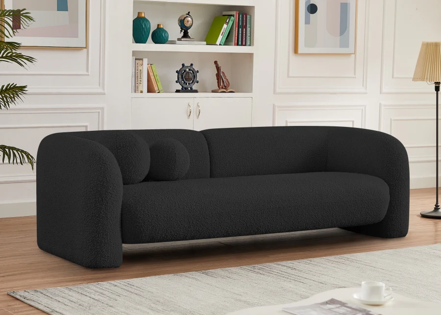 Emory Boucle Fabric Sofa - Image 18