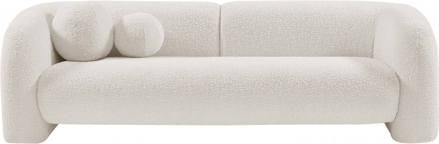 Emory Boucle Fabric Sofa - Image 4