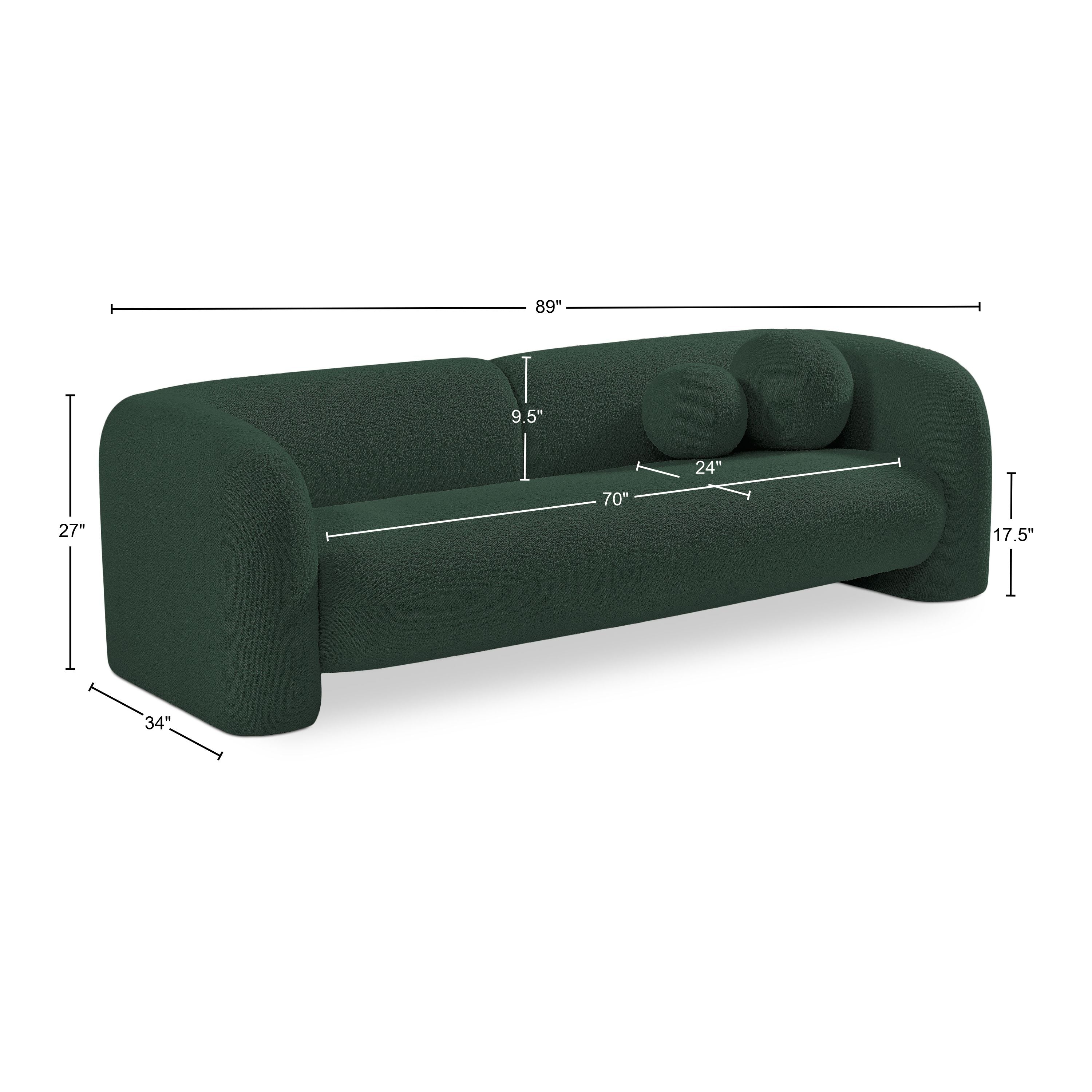 Emory Boucle Fabric Sofa - Image 65
