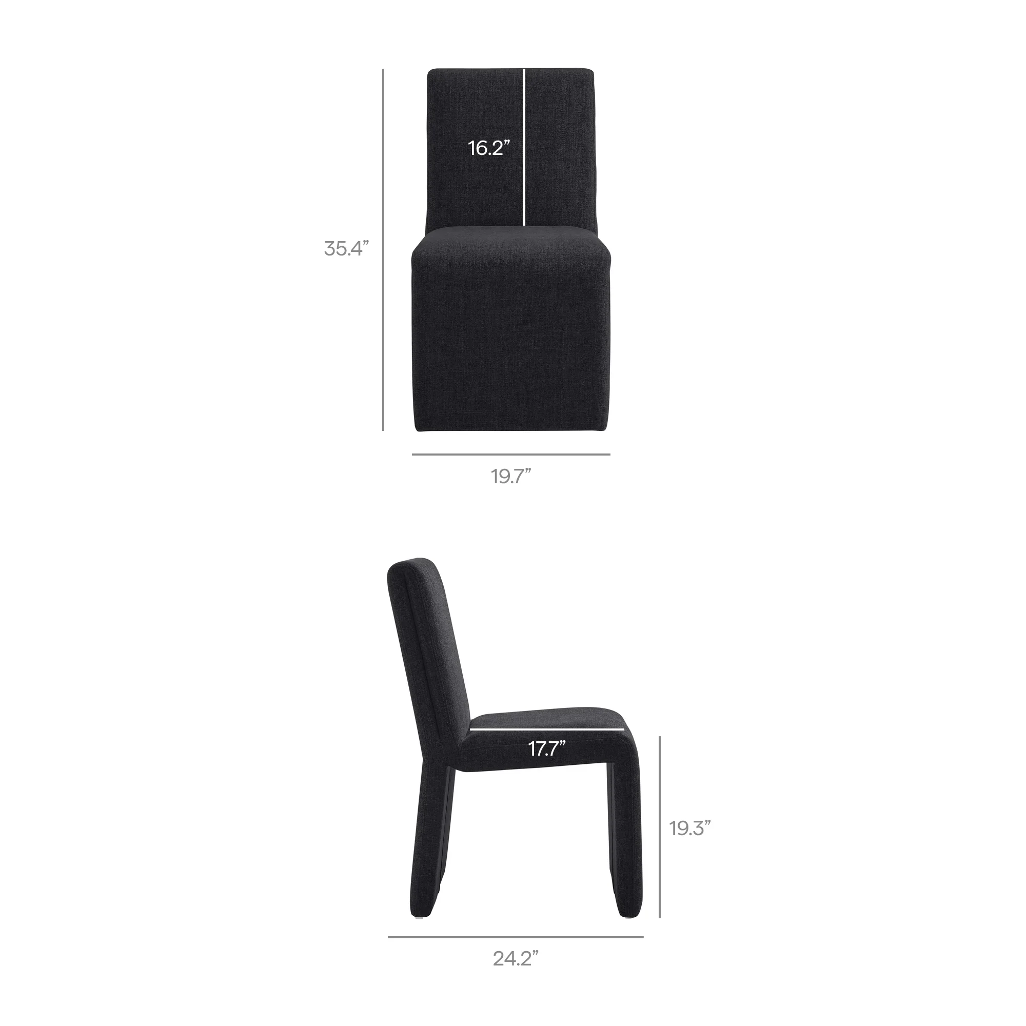 Emory Fabric Upholstered Dining Side Chair - Image 46